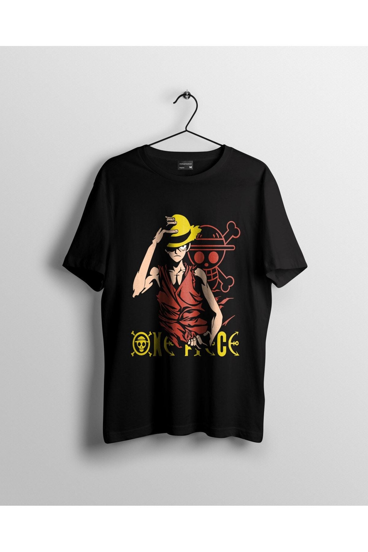 One Piece Luffy Baskılı Anime Tişört
