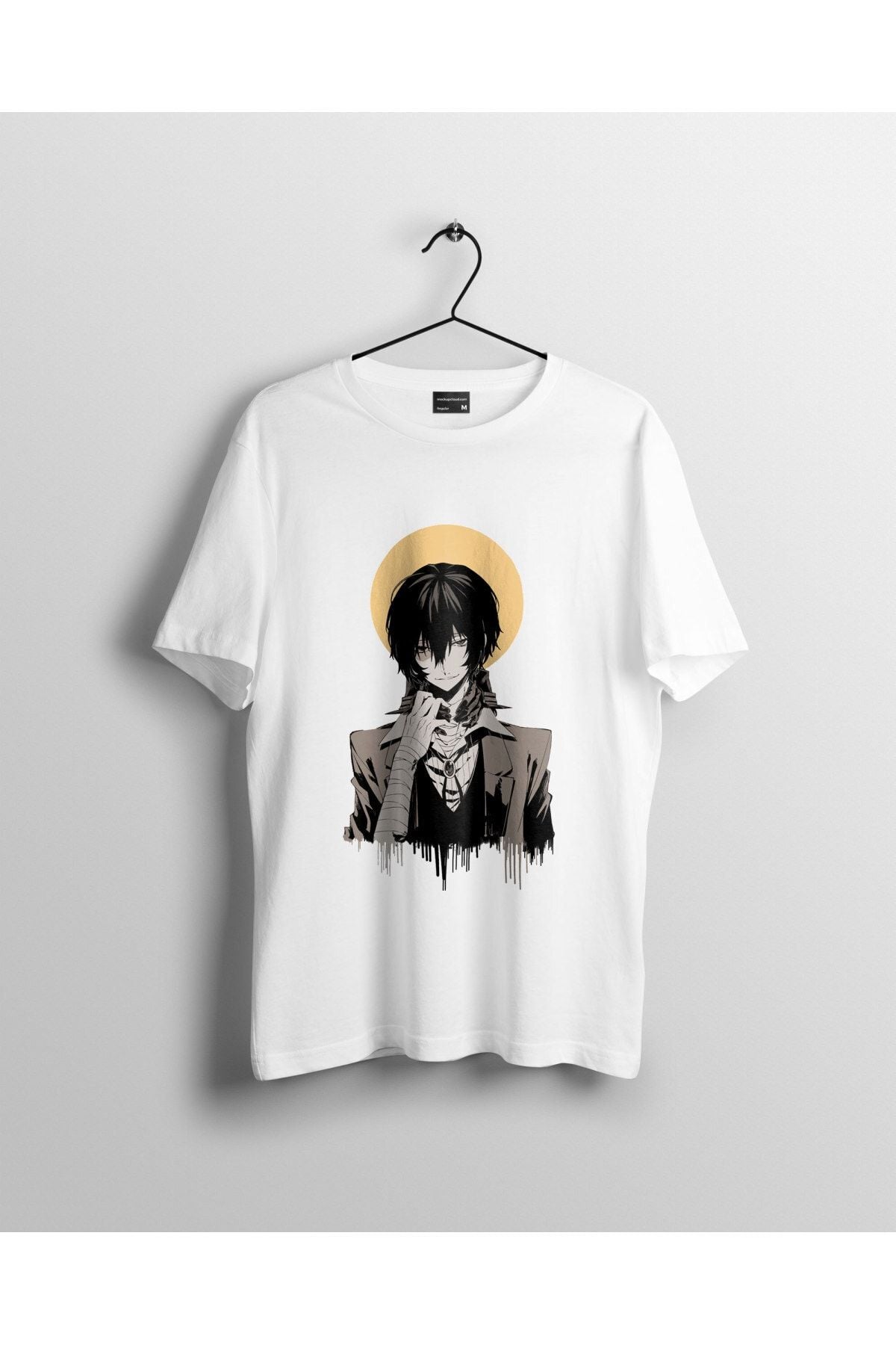 Bongou Stray Dogs Dazai Osamu Poster Anime Tişört