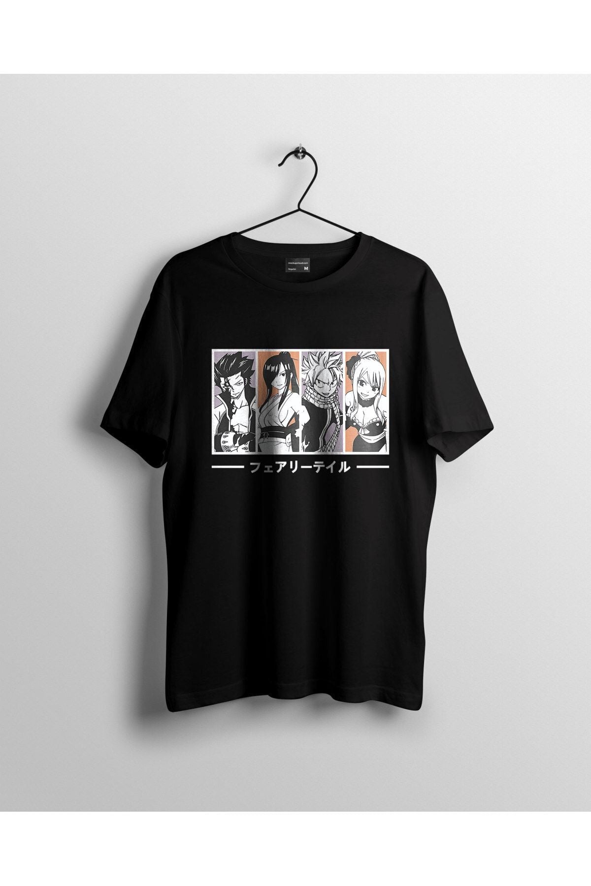 Fairy Tail Characters Anime Tişör