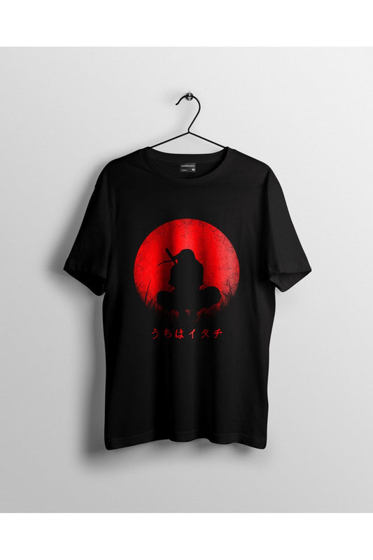 Itachi Uchiha Baskılı Anime Tişört