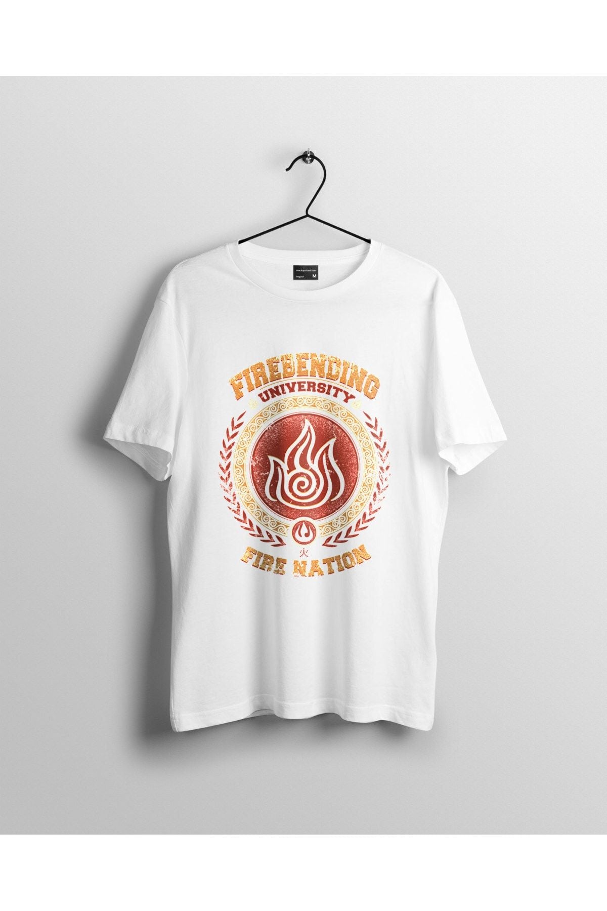 Avatar The Last Airbender Firebending University Anime Tişört