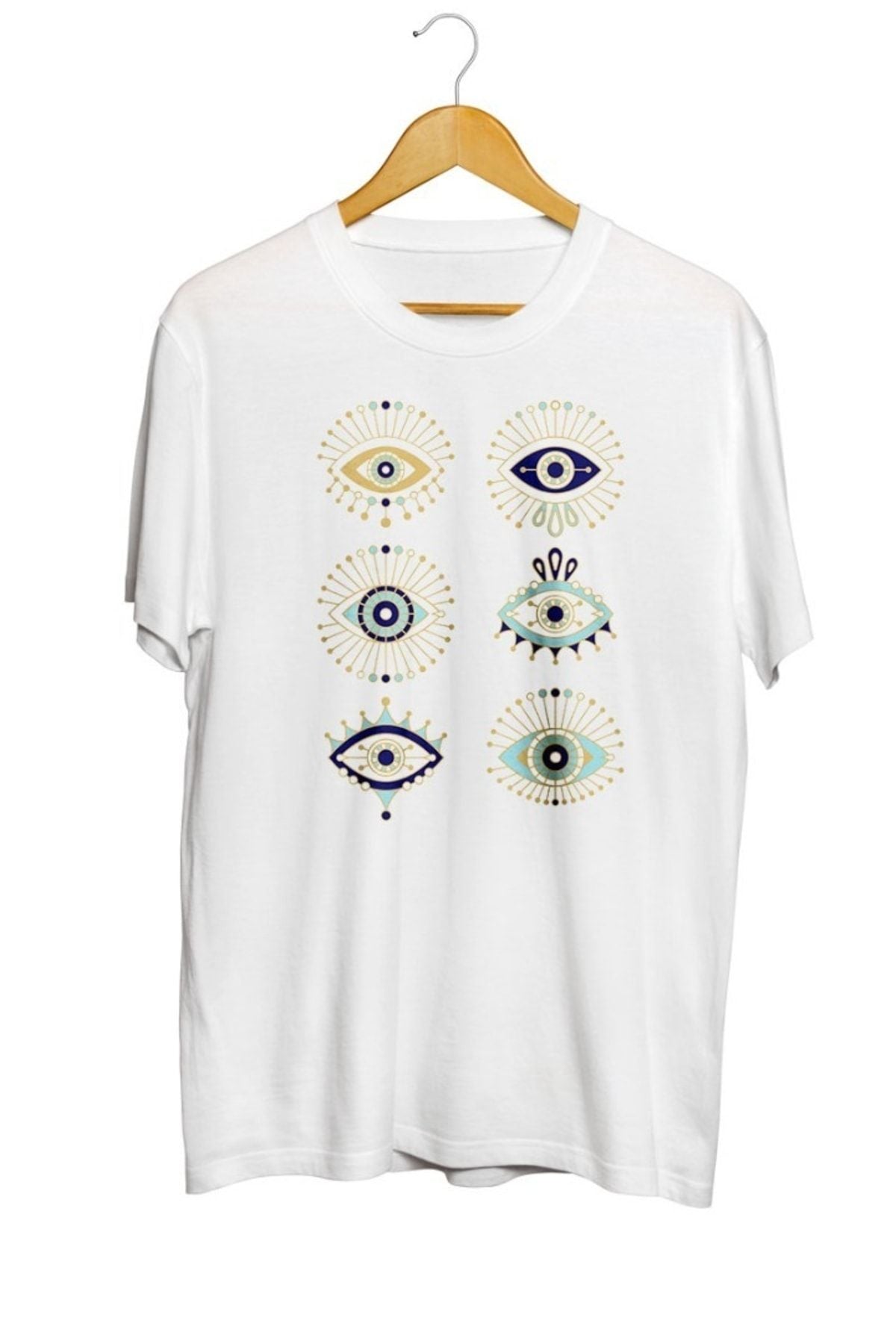 Evil Eye Göz Baskılı Unisex Tişört