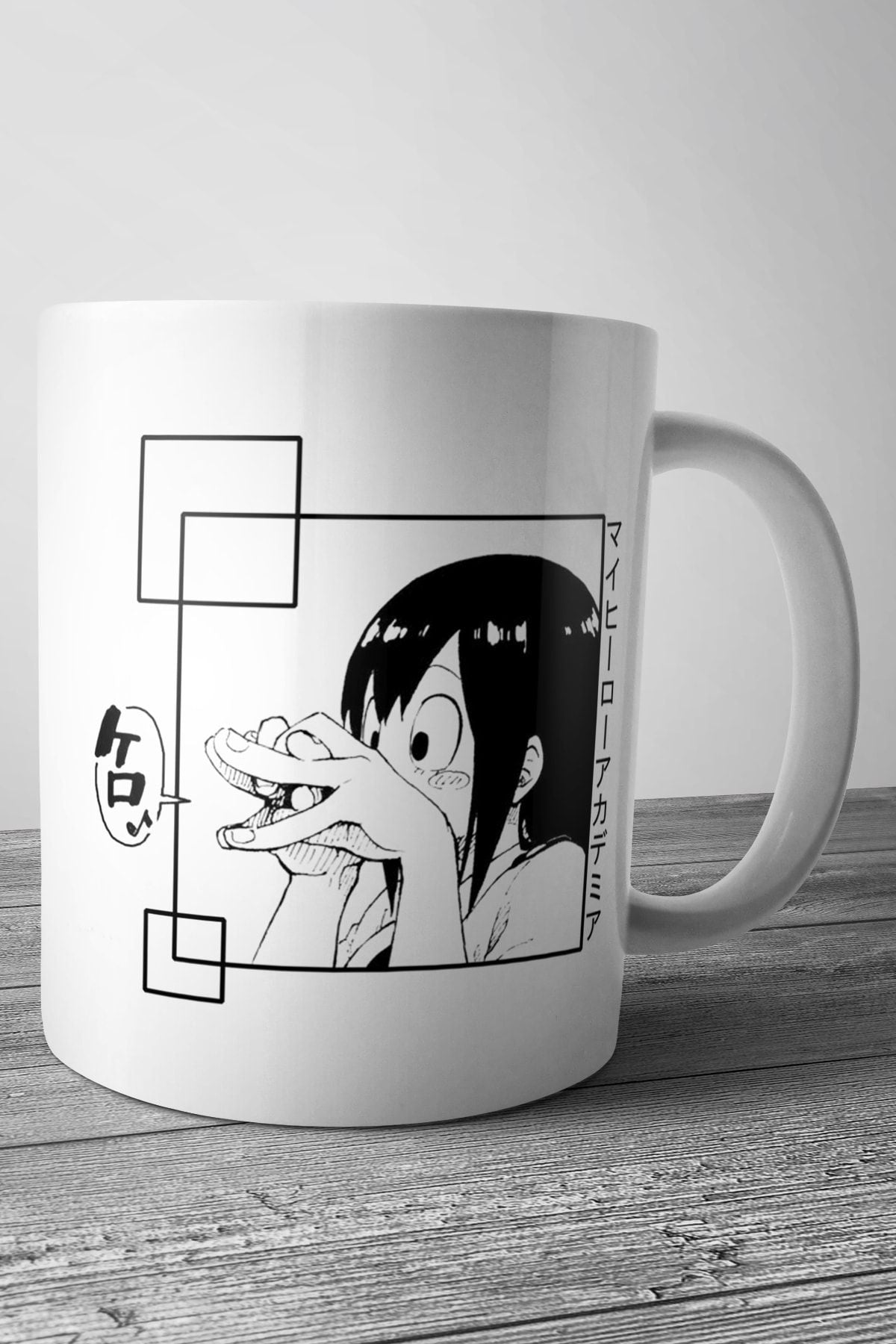 Tsuyu. My Hero Academia Anime Baskılı Kupa Bardak