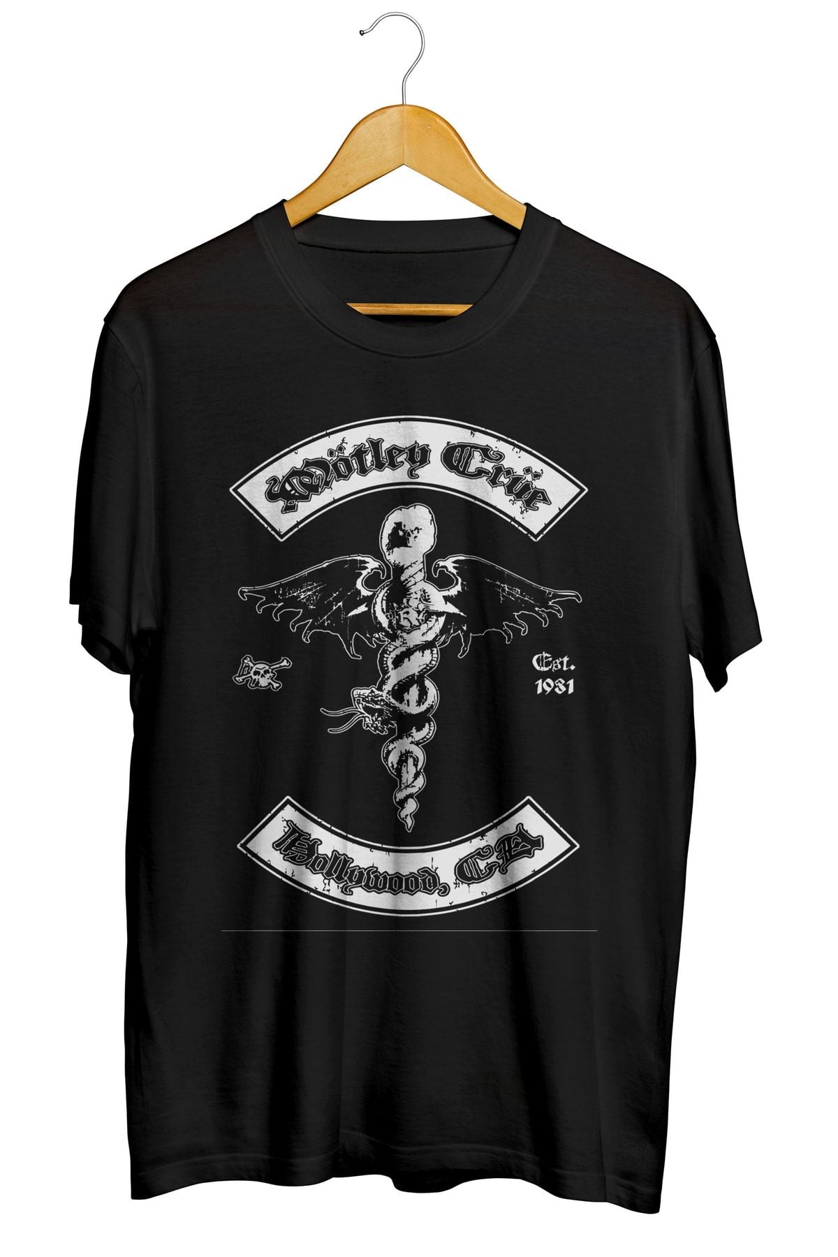 Heavy Metal Baskılı Unisex Tişört