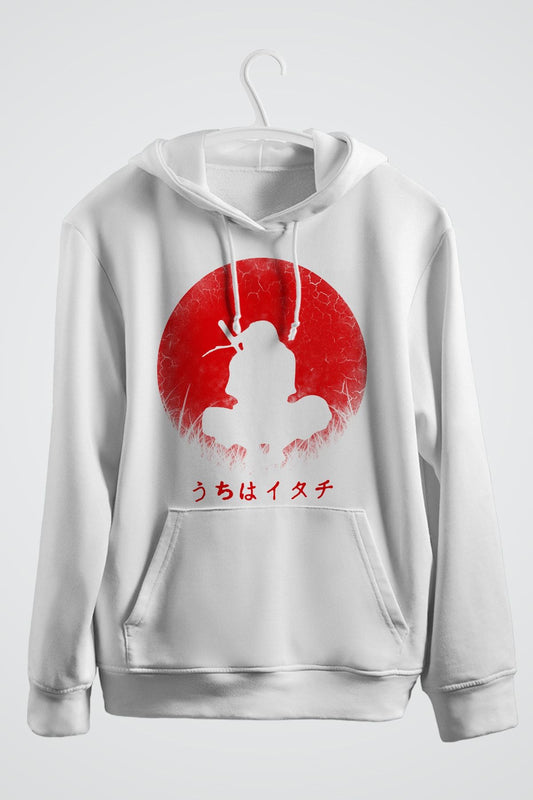 Itachi Uchiha Baskılı Anime Kapşonlu Sweat