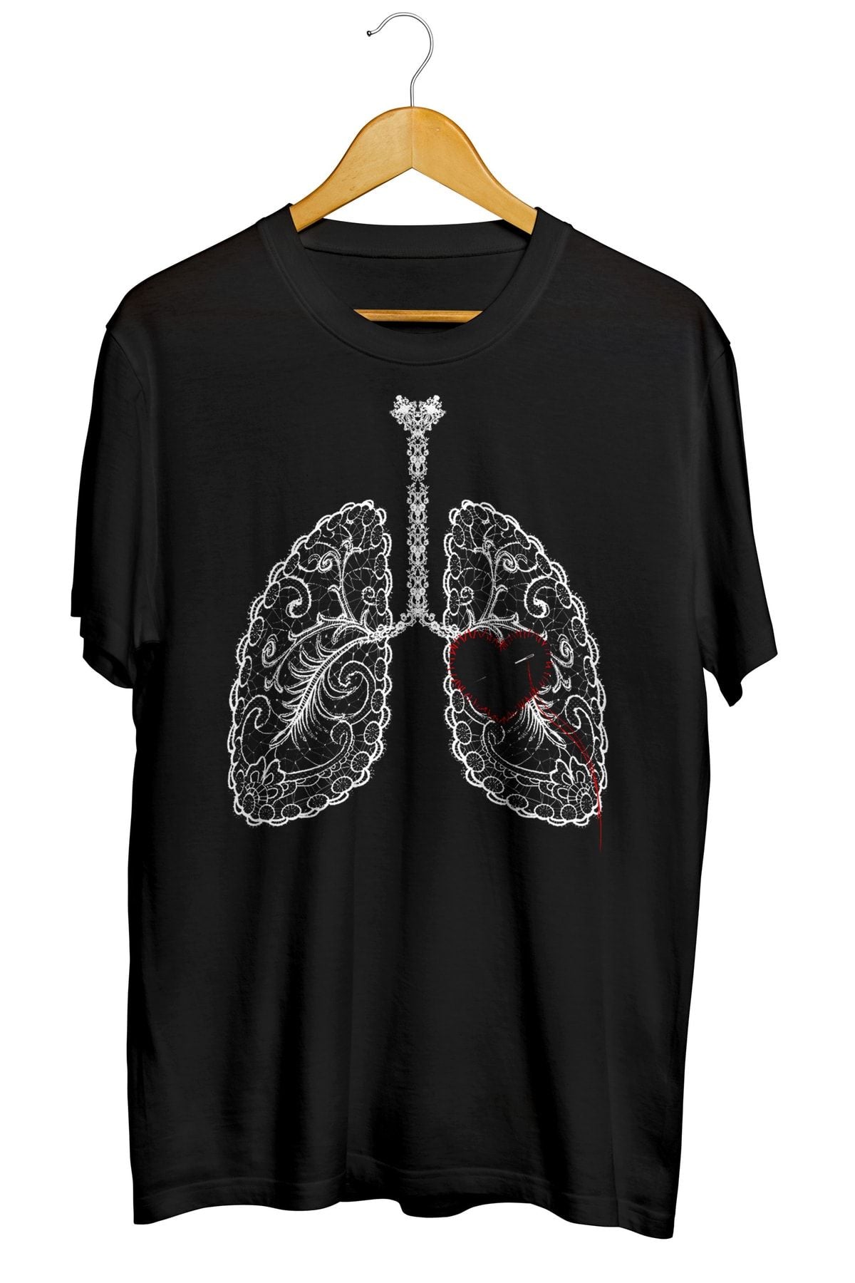 Breathe Baskılı Unisex Tişört