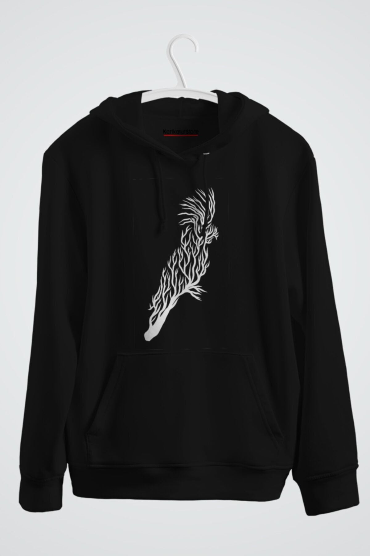 Parrots Bird Animal Baskılı Kapüşonlu Sweat