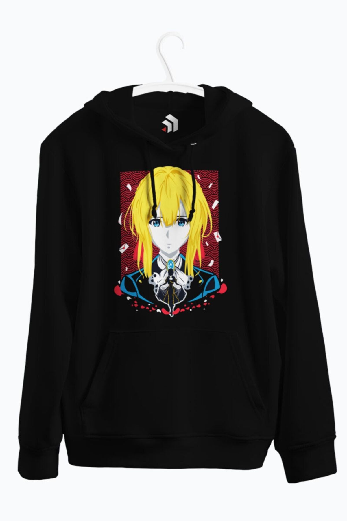 Violet Evergarden Memory Doll Anime Kapşonlu Sweatshirt