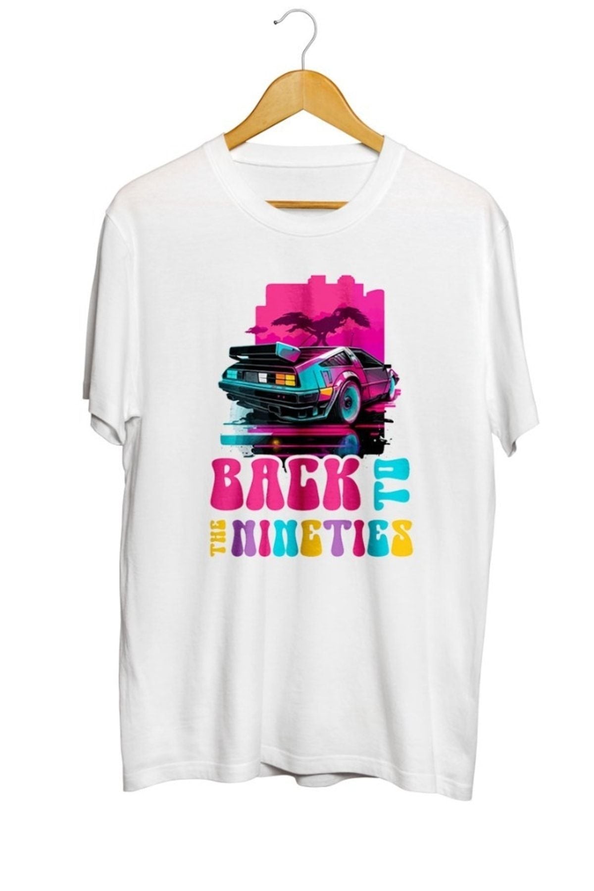 90'lara Dönüş Nostalji Baskılı Unisex Tişört