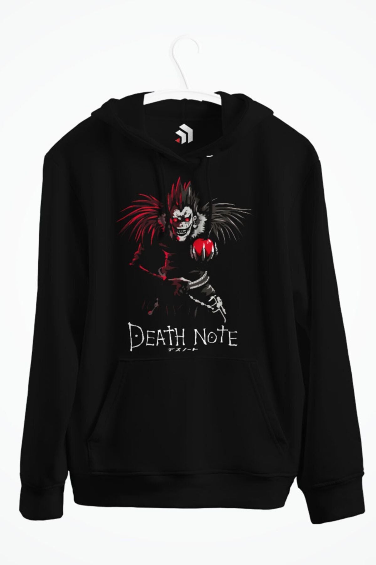Shinigami - Deathnote Anime Baskılı Kapşonlu Sweatshirt