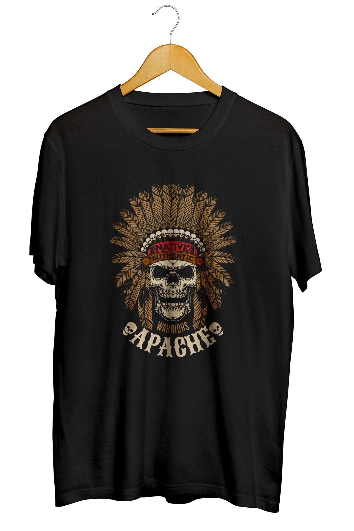 Apache Baskılı Unisex Tişört