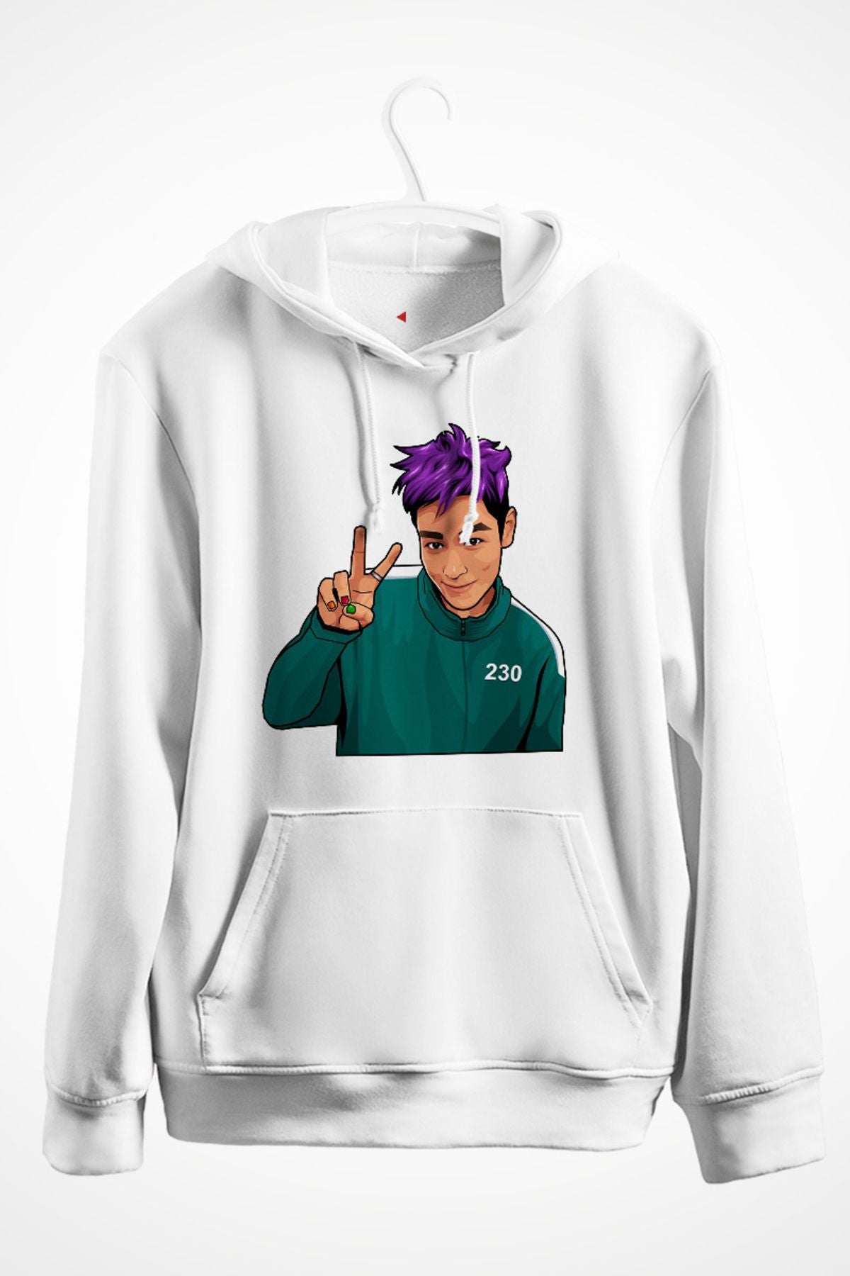 Baskılı Kaliteli Kapüşonlu Çocuk Sweatshirt Hoodie