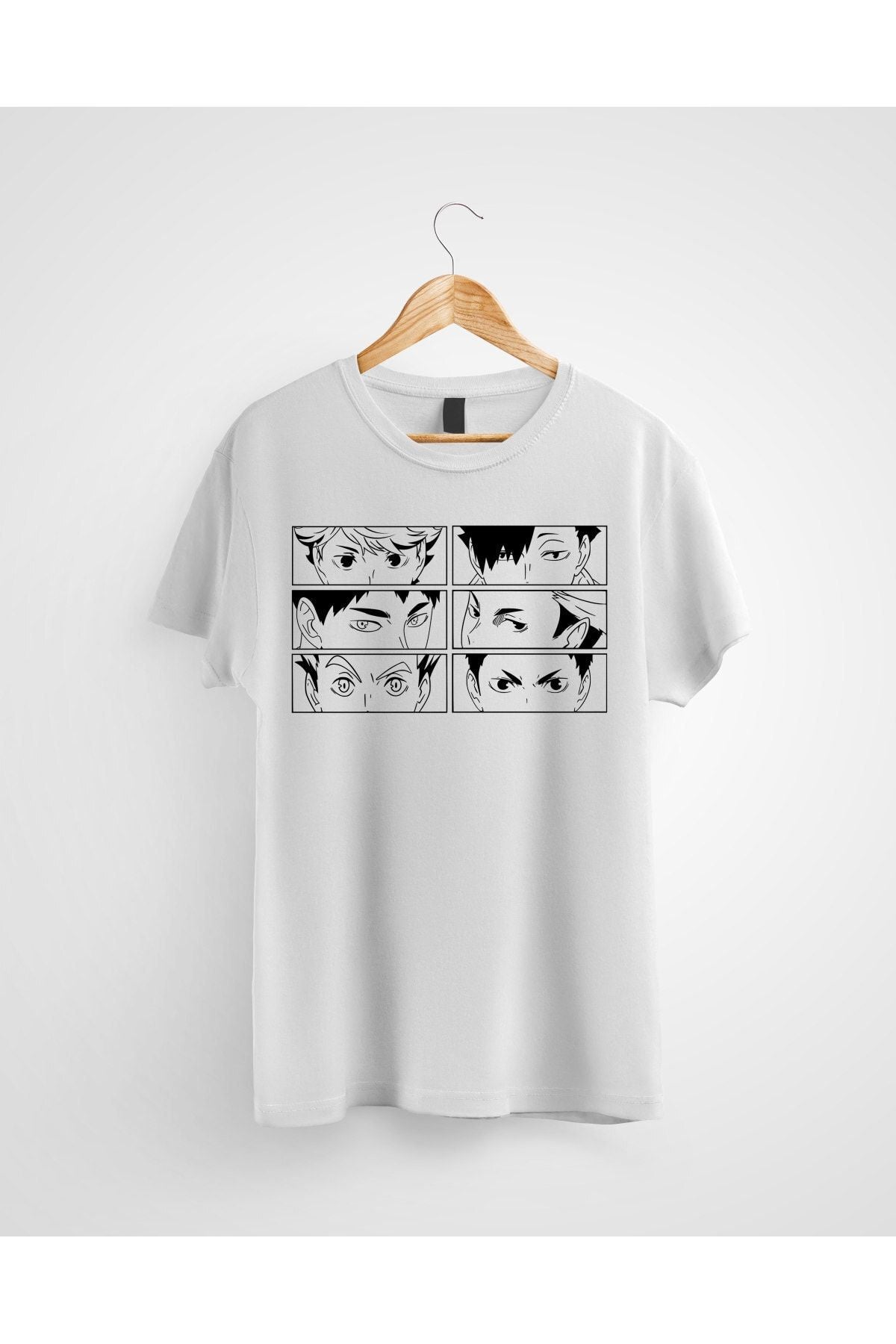Haikyuu Captains Tetsuro Kuroo Kotaro Bokuto T?ru Oikawa Wakatoshi Ushijima Anime Tişört