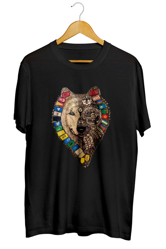 Turan Bozkurt Baskılı Kaliteli Tişört