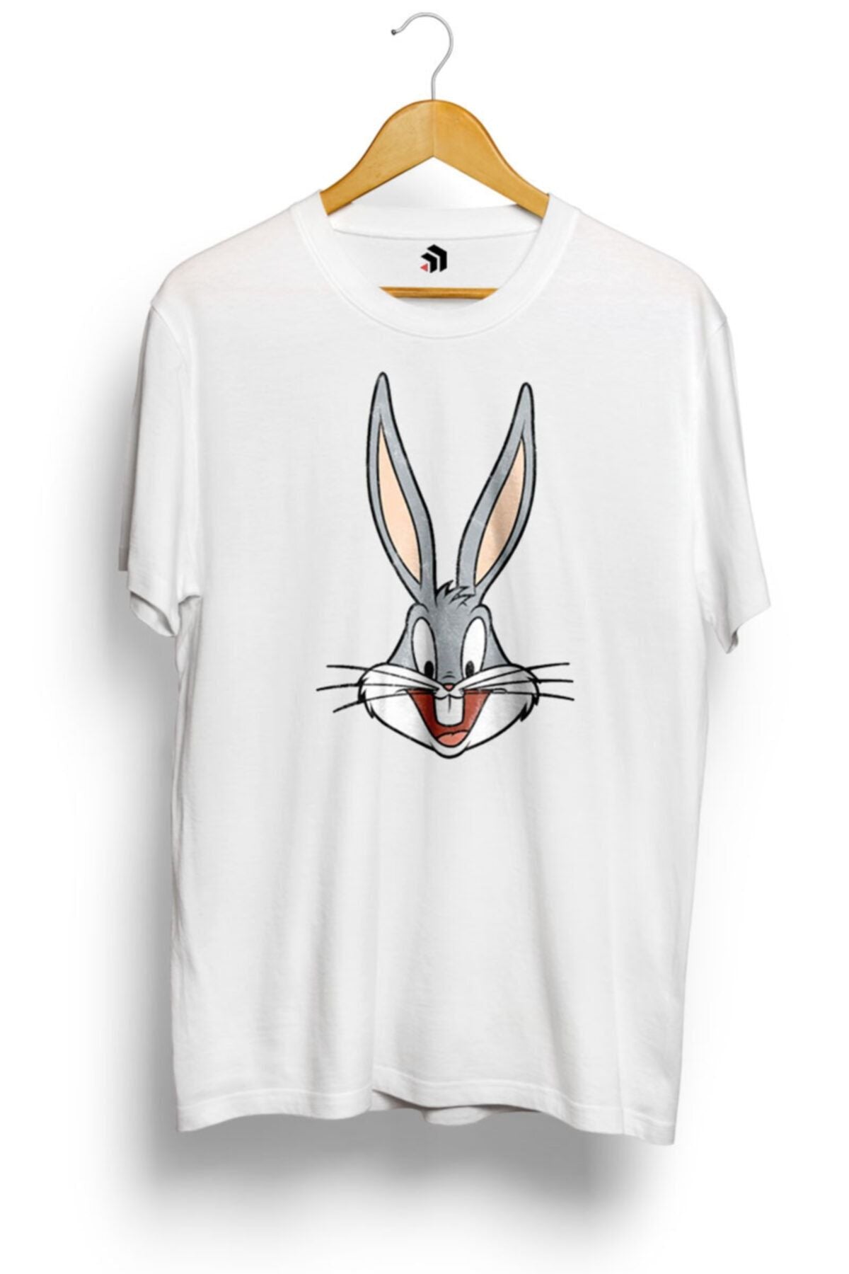 Looney Tunes Bugs Bunny Distressed Baskılı Tişört