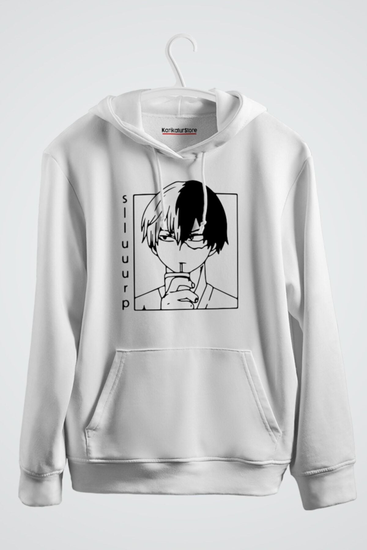 My Hero Academia Siiuuurp Anime Baskılı Kapşonlu Sweat