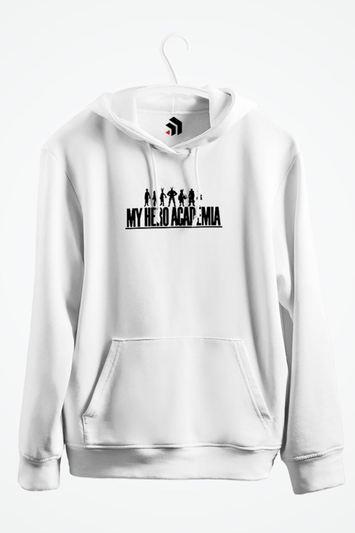 My Hero Academia Anime Baskılı Kapşonlu Sweatshirt