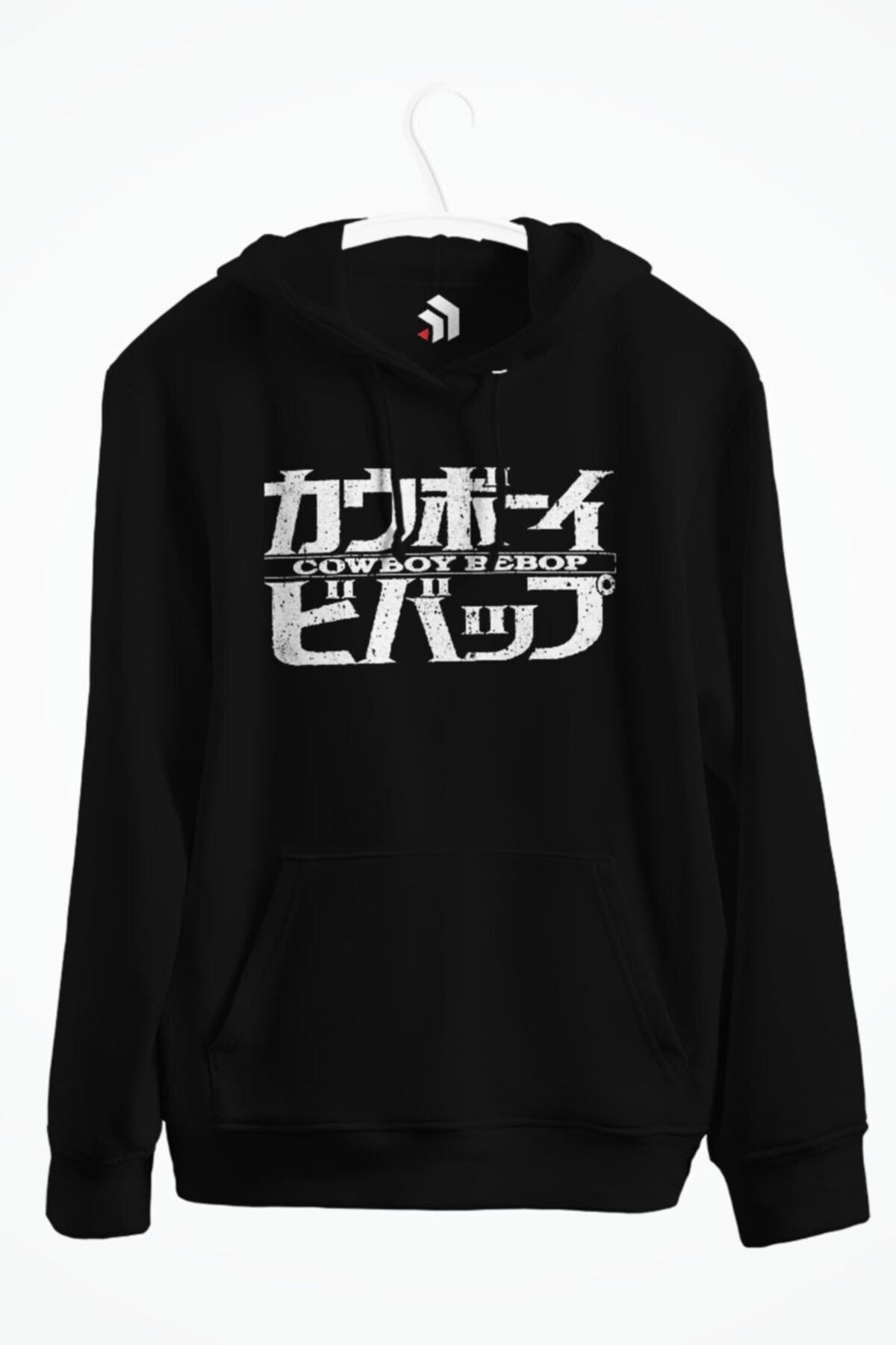 Cowboy Bebop Baskılı Kapşonlu Sweatshirt