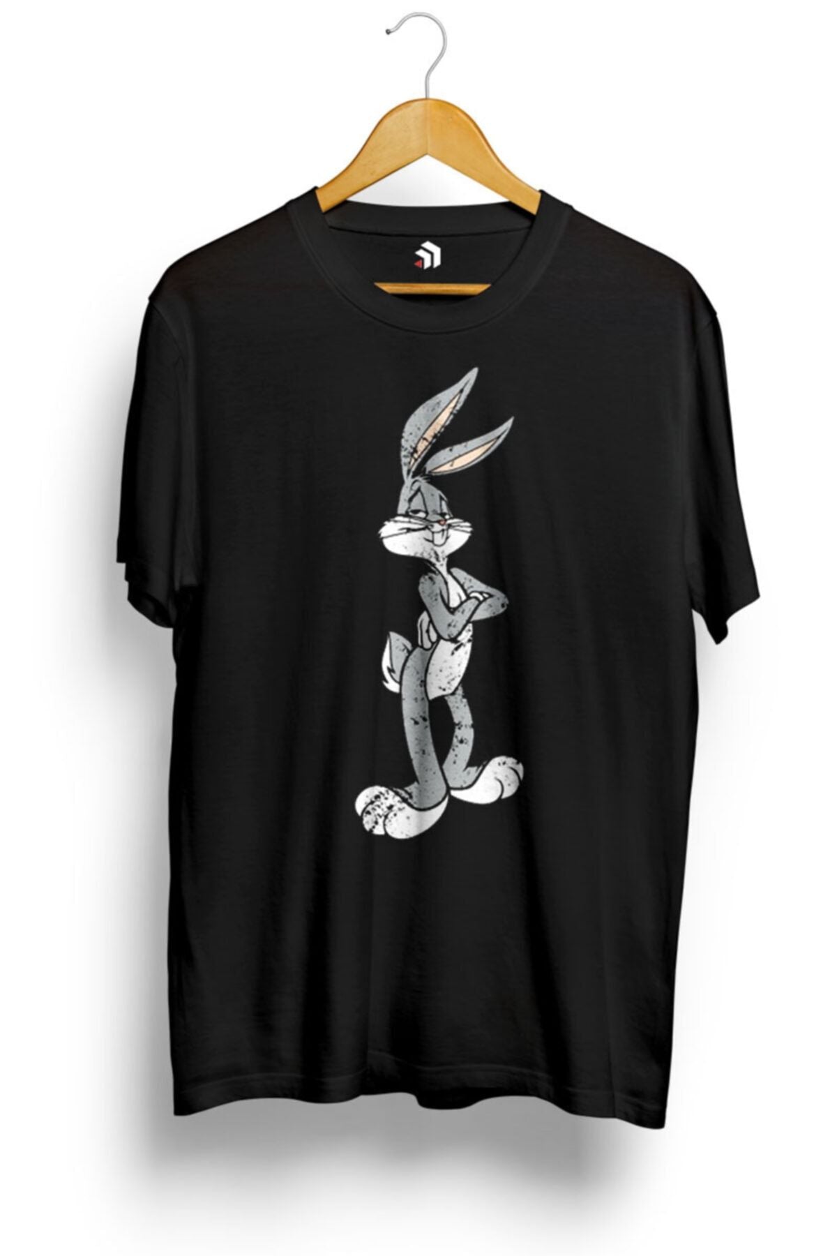 Looney Tunes Bugs Bunny Vintage Baskılı Tişört