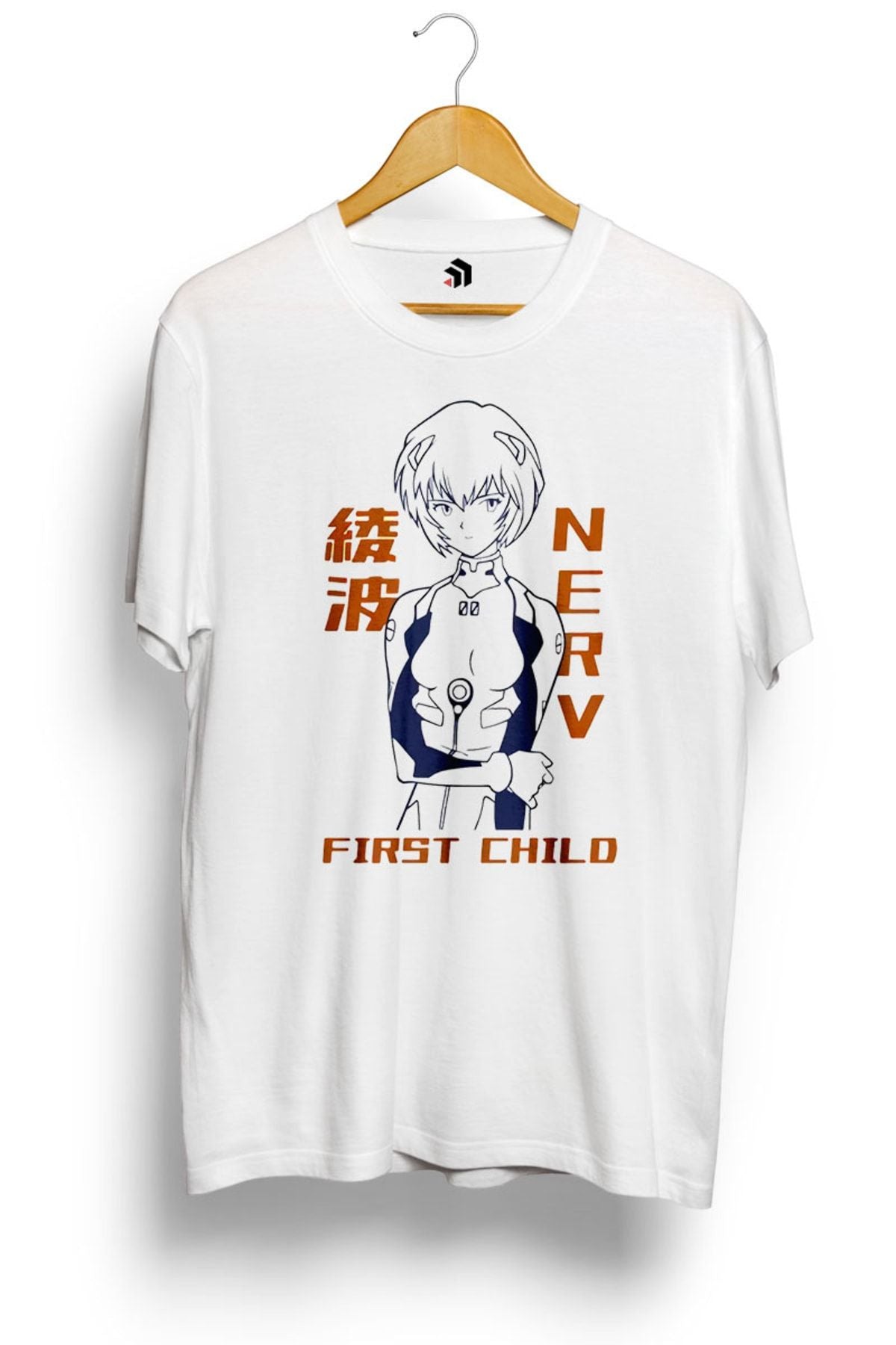 Rei Ayanami Anime Baskılı Tişört