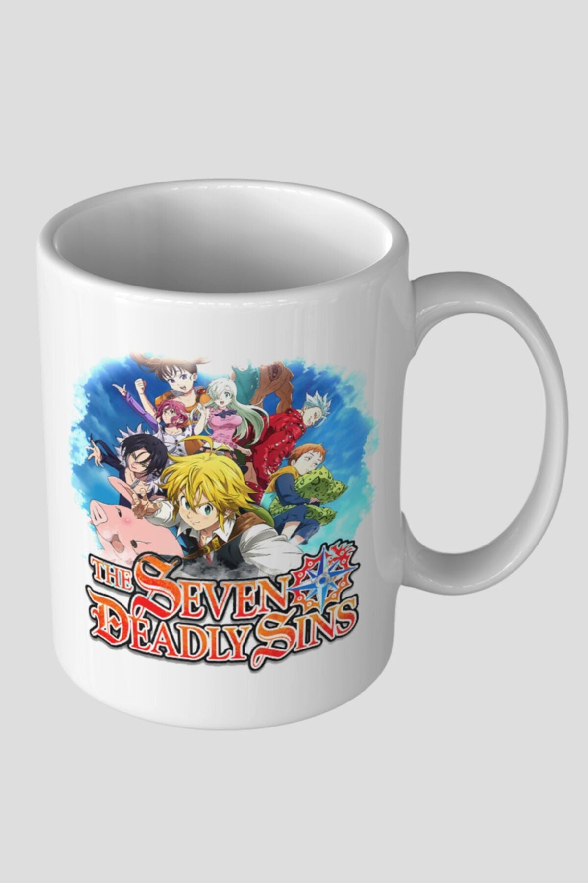 The Seven Deadly Sins Poster Anime Baskılı Kupa Bardak