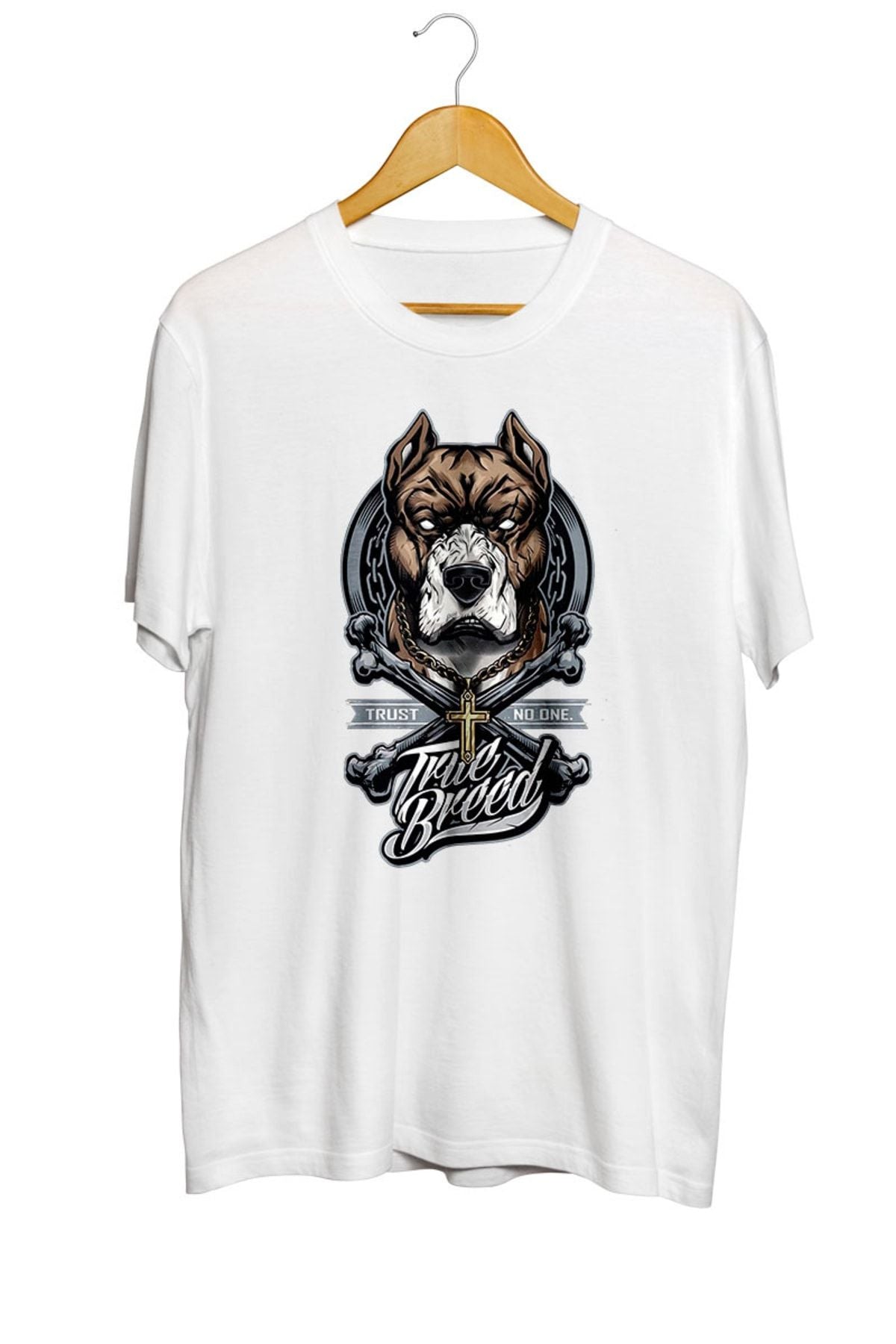 Trust No One Pitbull Unisex Tişört