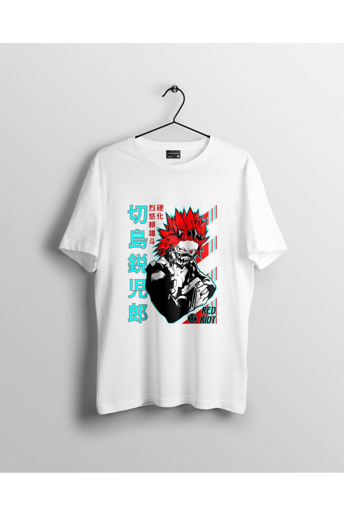 Eijiro Kirishima My Hero Academia Anime Baskılı Tişört