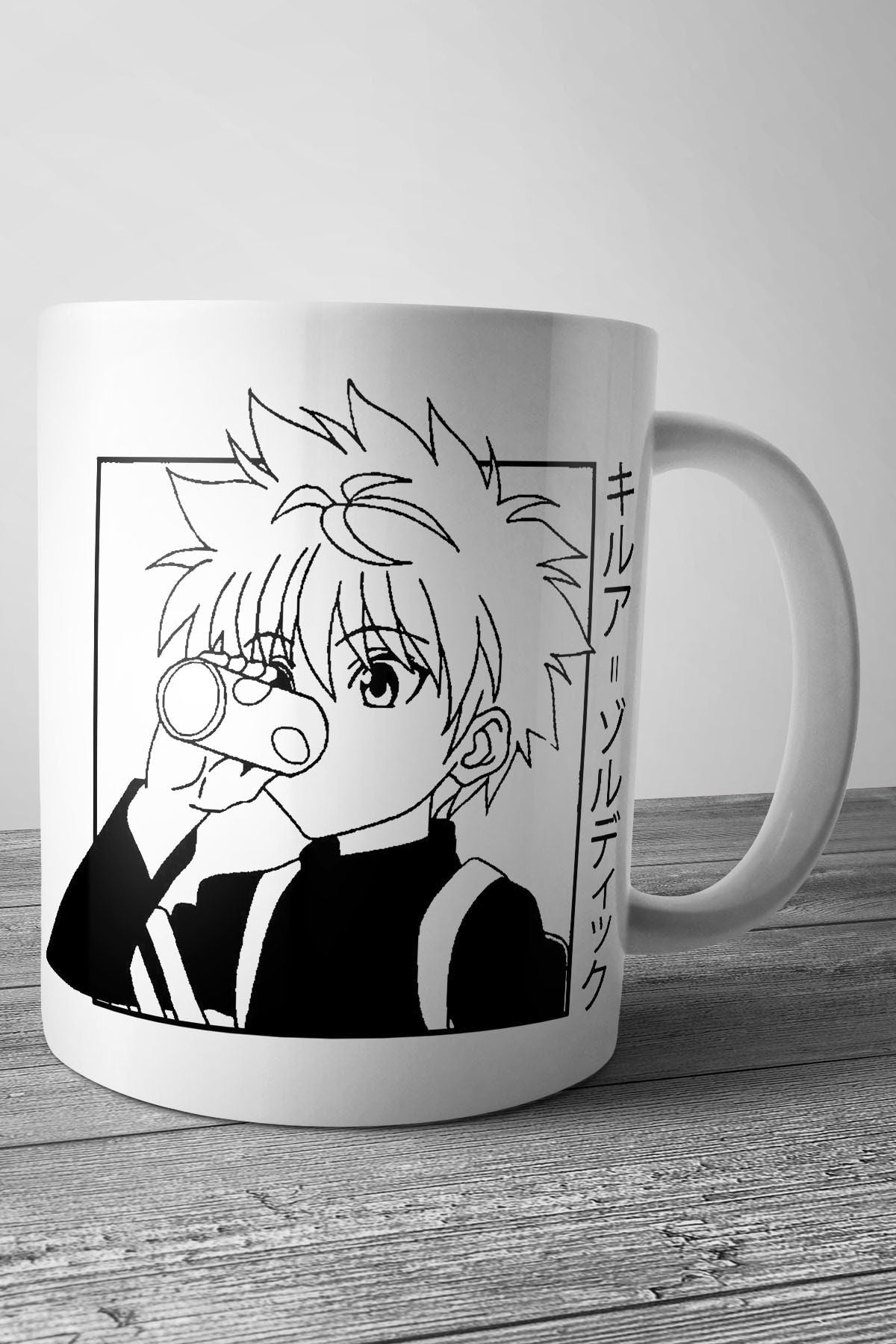 Hunter X Hunter Killua Anime Baskılı Kupa Bardak