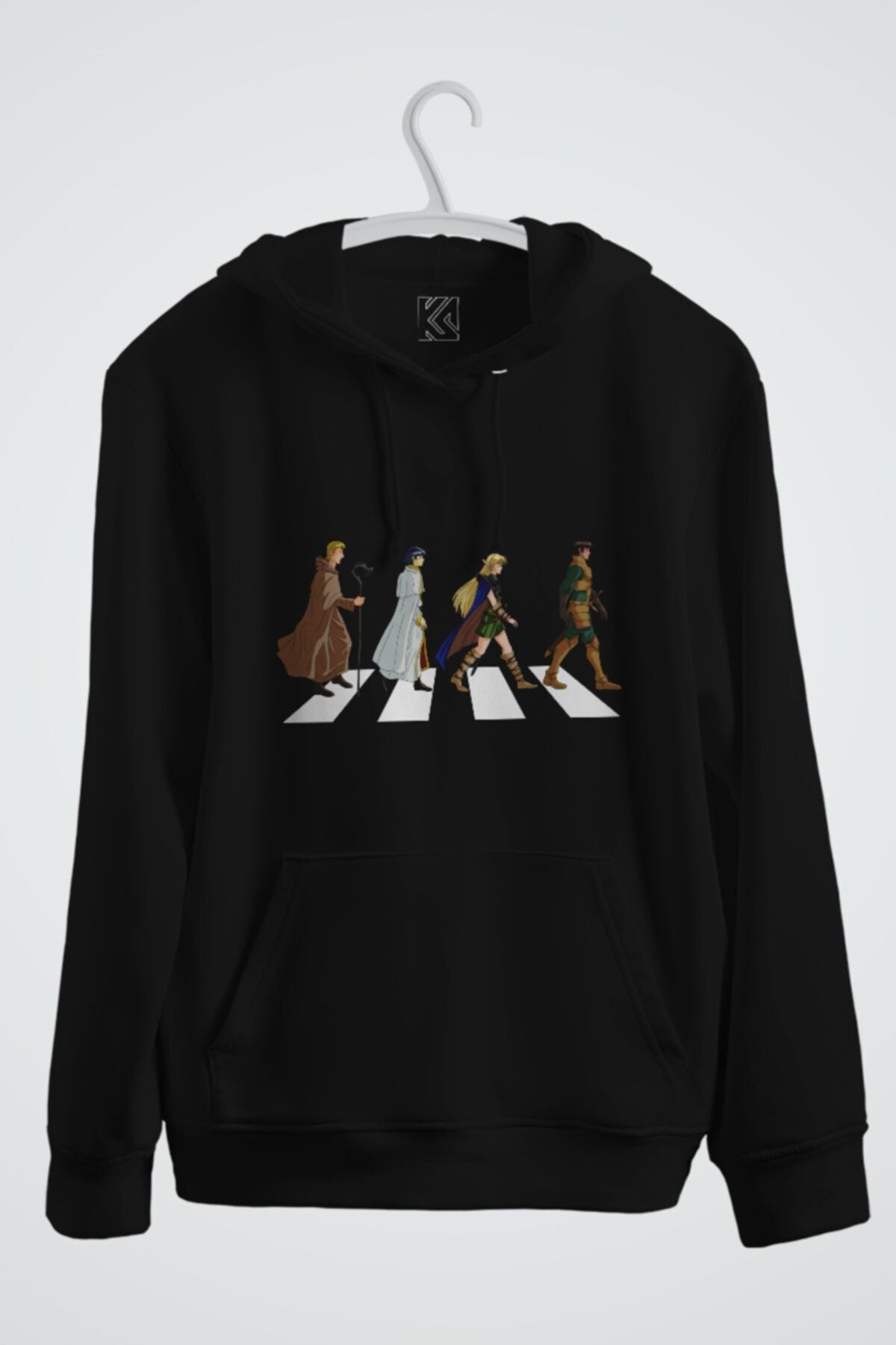 Lodoss Road Baskılı Kapşonlu Sweat