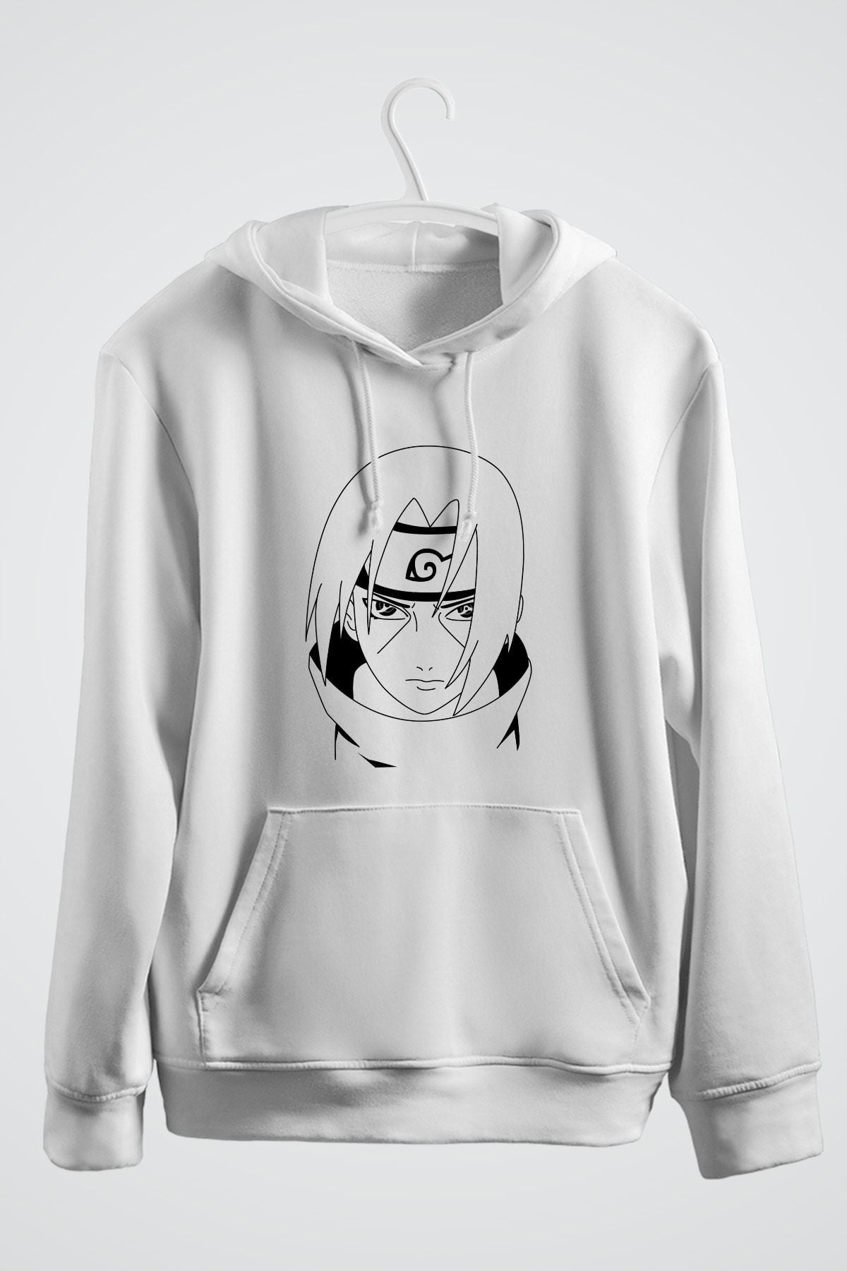 Itachi Uchiha Naruto Anime Baskılı Kapüşonlu Sweat