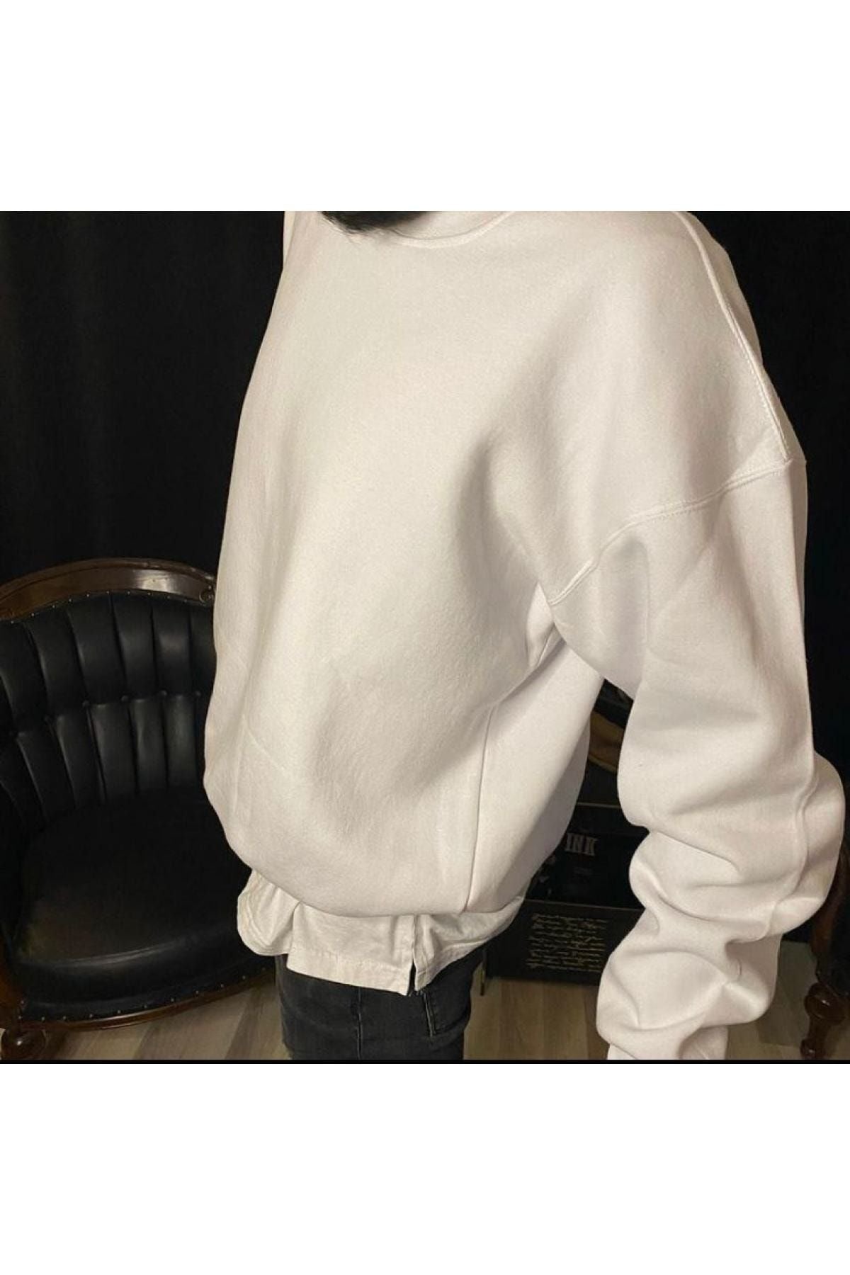 Vintage Kışlık Oversize Sweat