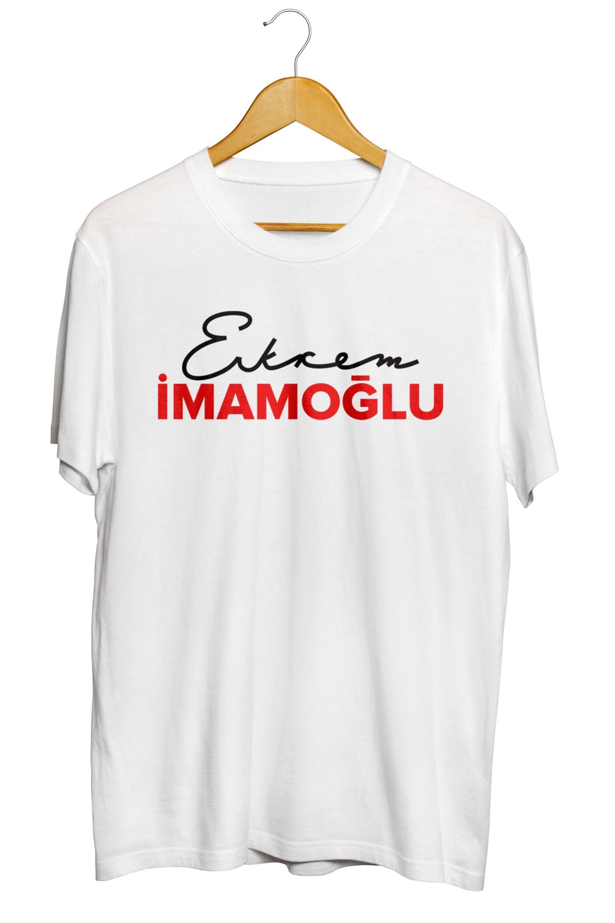 Ekrem İmamoğlu İmza Baskılı Kaliteli Tişört