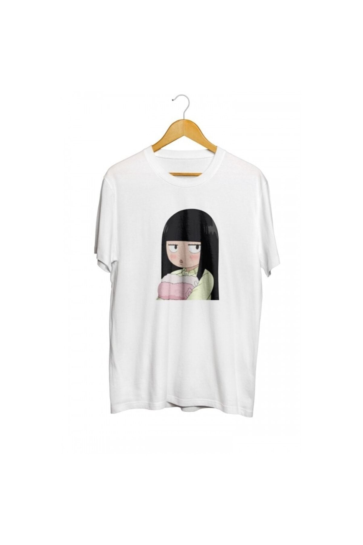 Chibi Kimi Ni Todoke Sawako Fanart Anime Baskılı Unisex Tişört