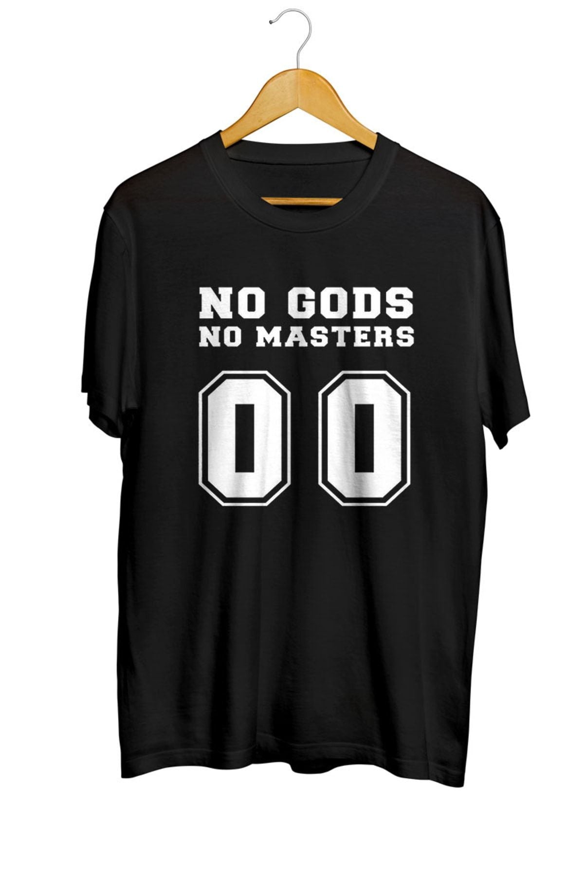 No Gods, No Masters Baskılı Tişört