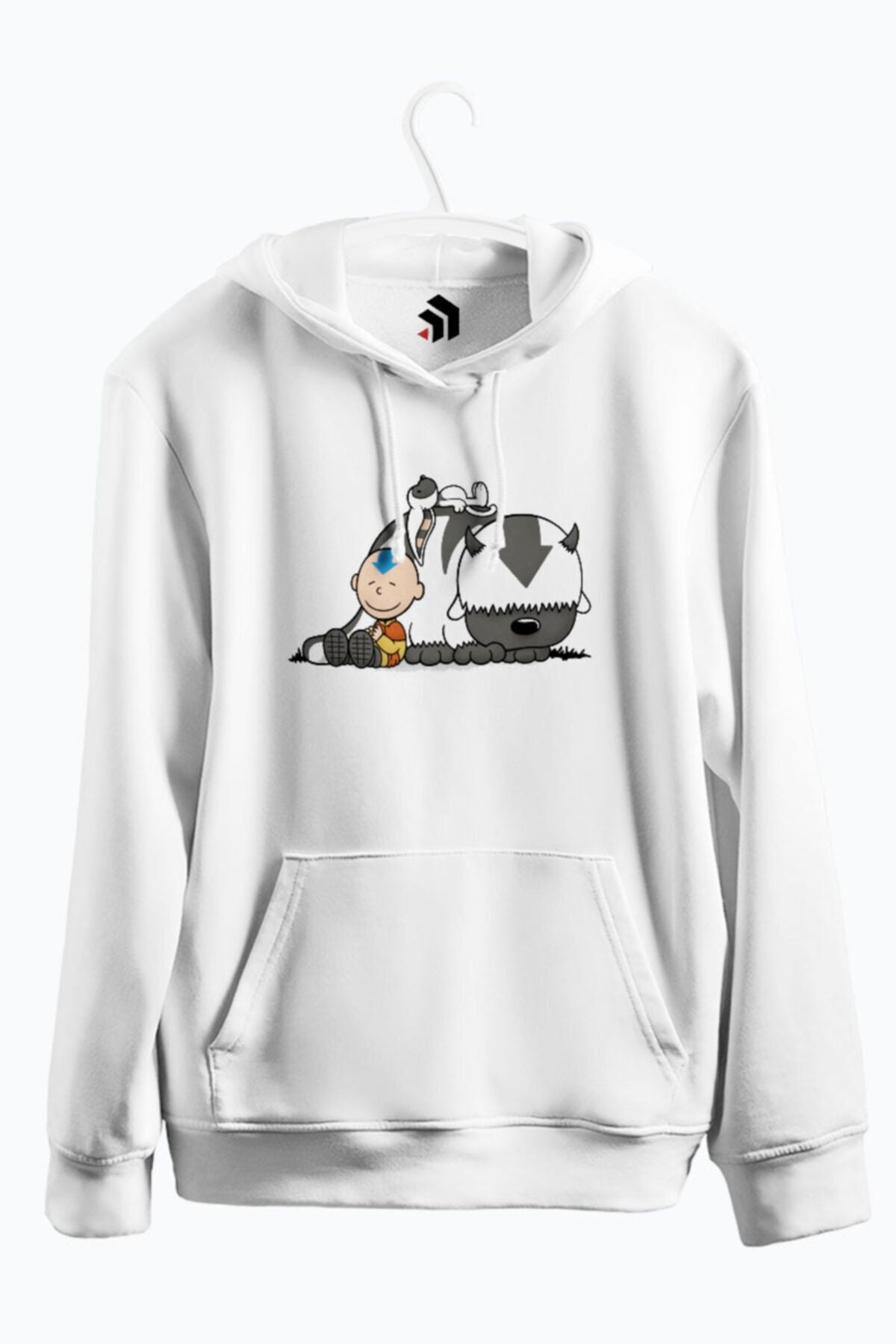 You Arrowhead! Avatar The Last Airbender Baskılı Kapşonlu Sweatshirt