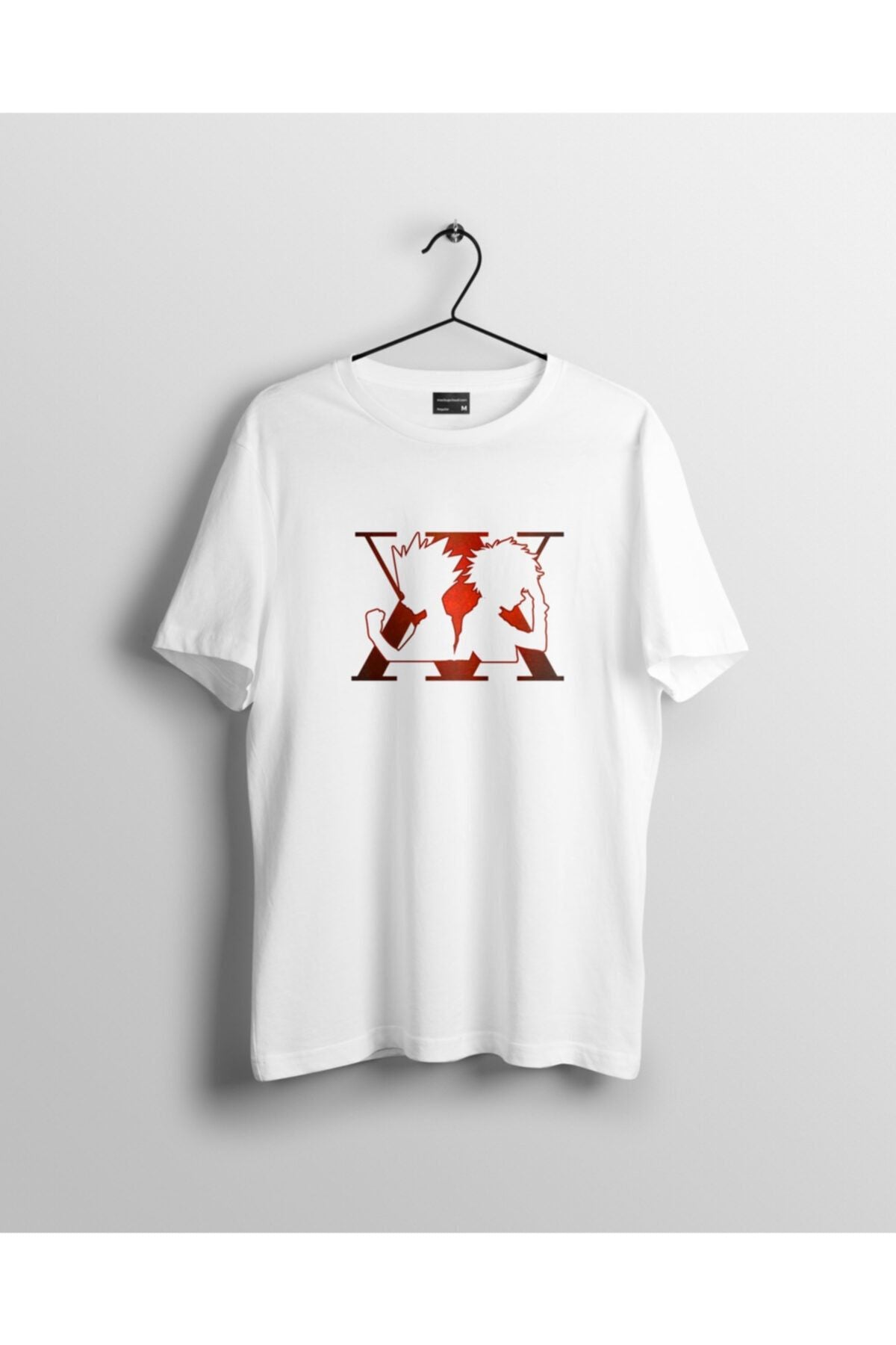 Hunter X Hunter Logosu Baskılı Anime Tişört