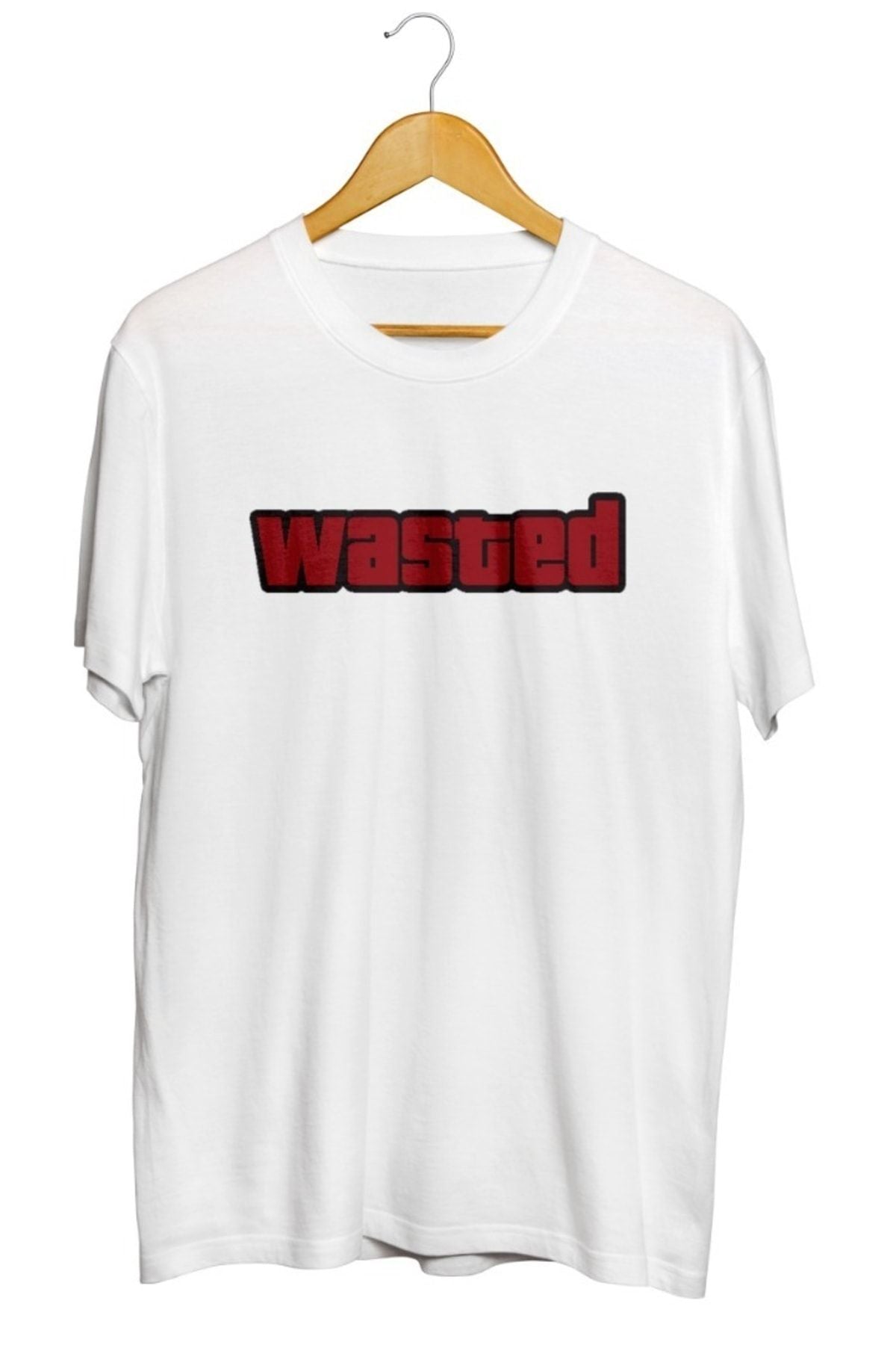 Wasted Gta San Andreas Baskılı Unisex Tişört