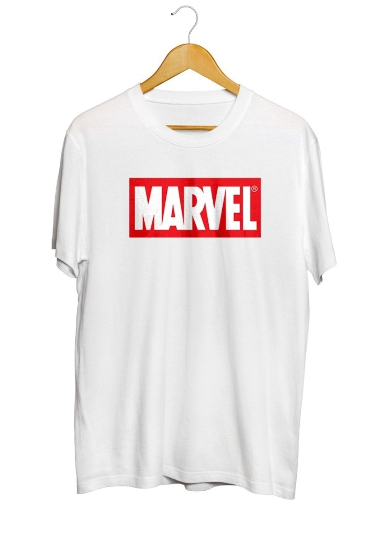 Marvel Baskılı Unisex Tişört