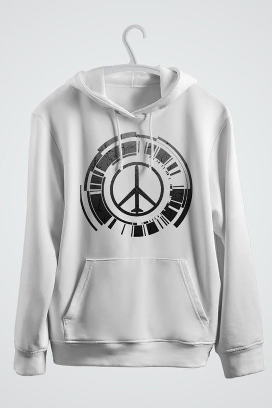 War Never Changes Baskılı Kapşonlu Sweat
