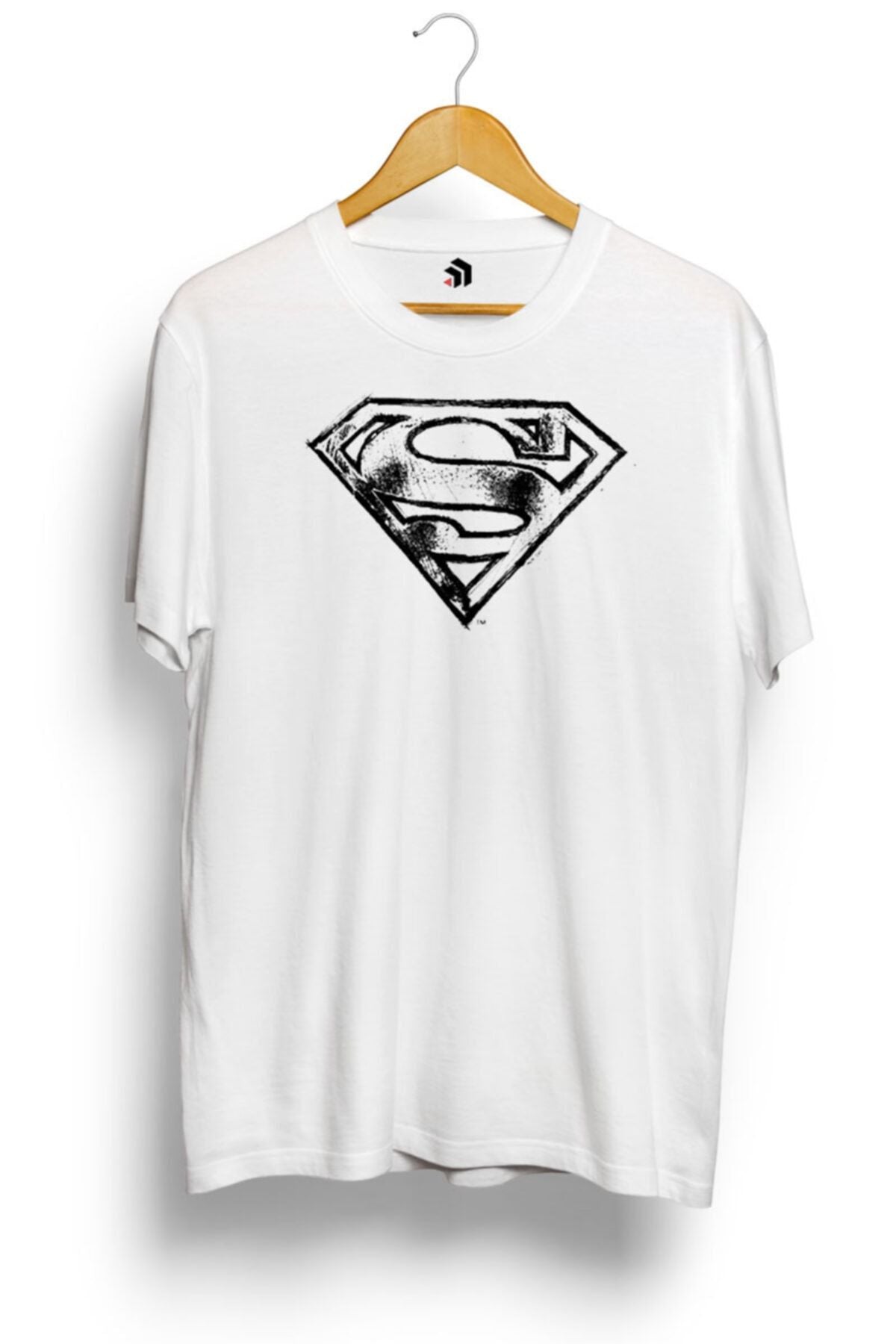 Superman S-shield Logo Baskılı Tişört