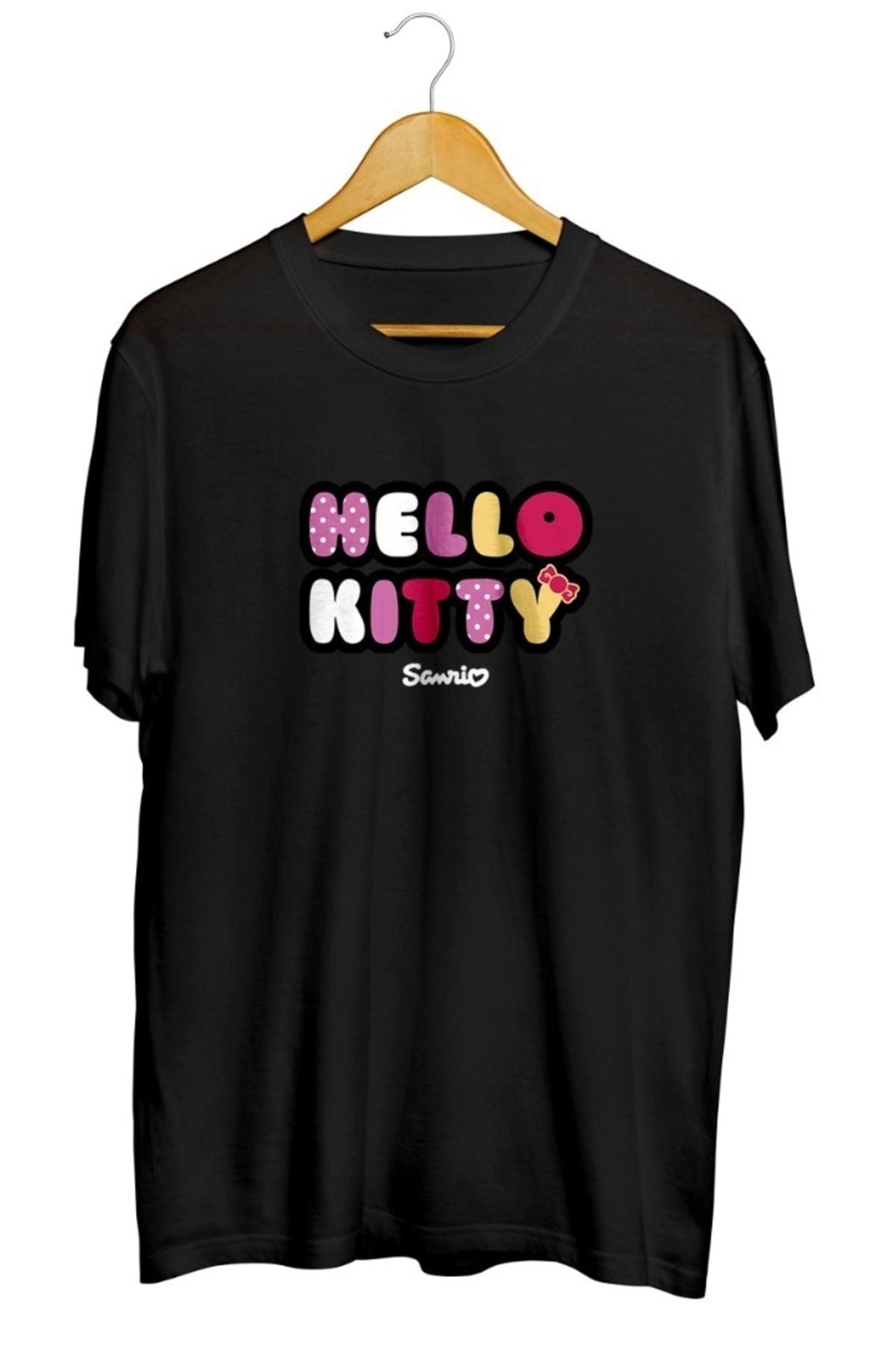 Hello Kitty Baskılı Unisex Tişört