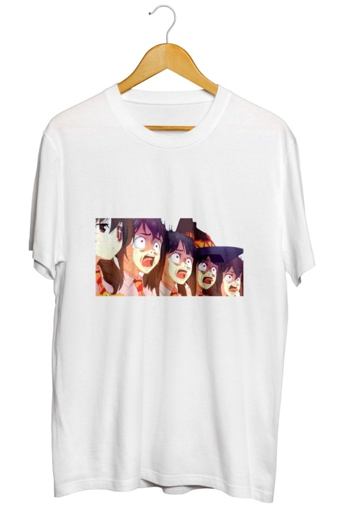 Konosuba an Explosion on This Wonderful World Baskılı Unisex Tişört