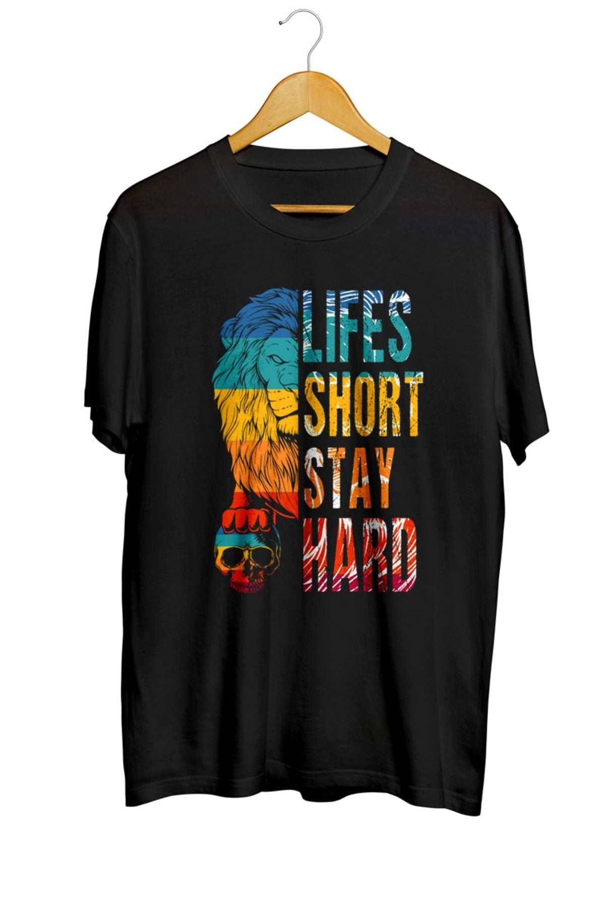Lifes Short Stay Hard Unisex Tişört