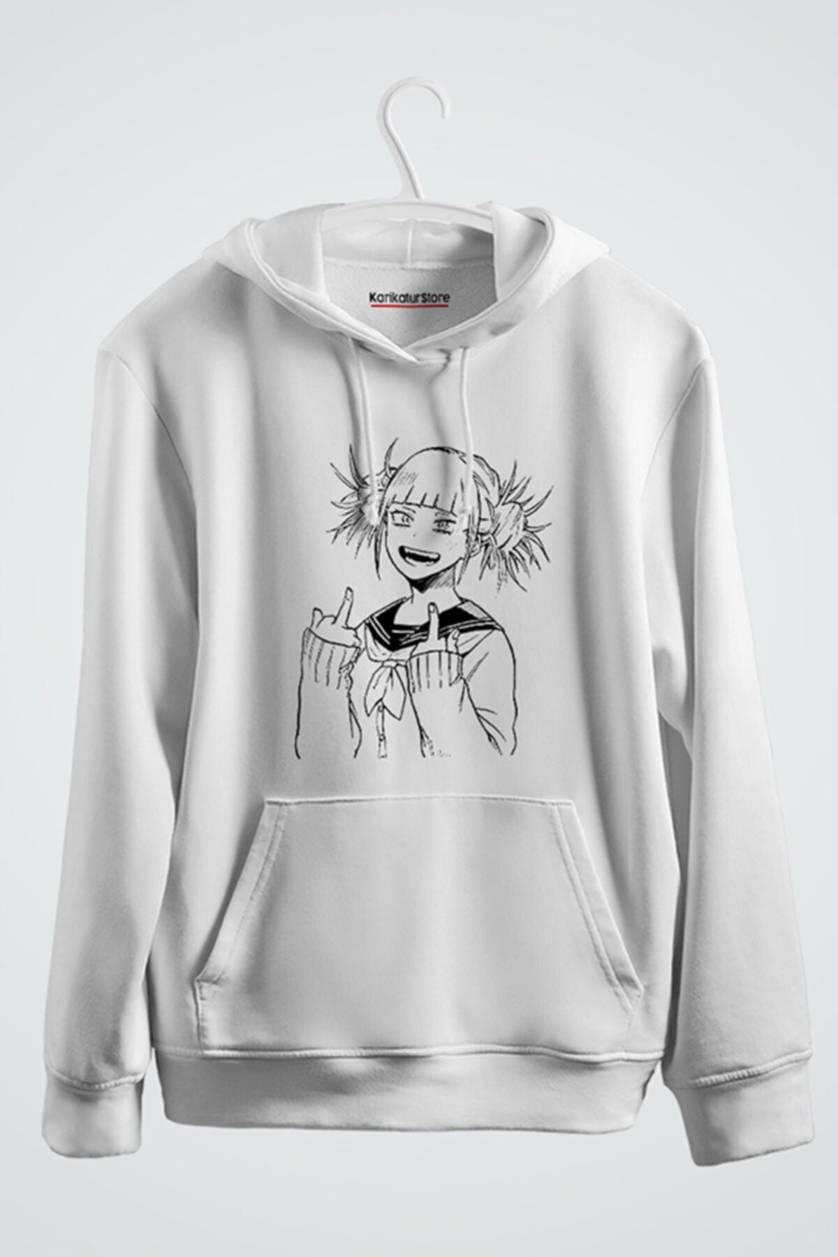 My Hero Academia Toga Anime Baskılı Kapşonlu Sweat