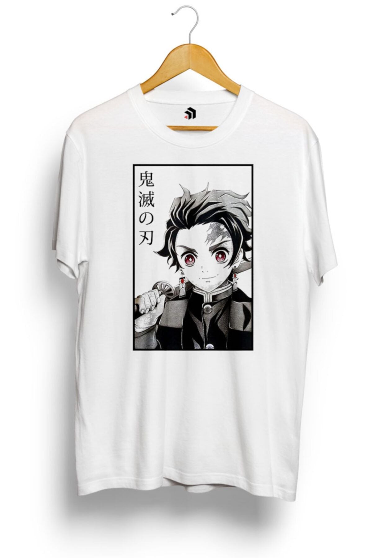 Tanjiro Demon Slayer Kimetsu No Yaiba Anime Baskılı Tişört