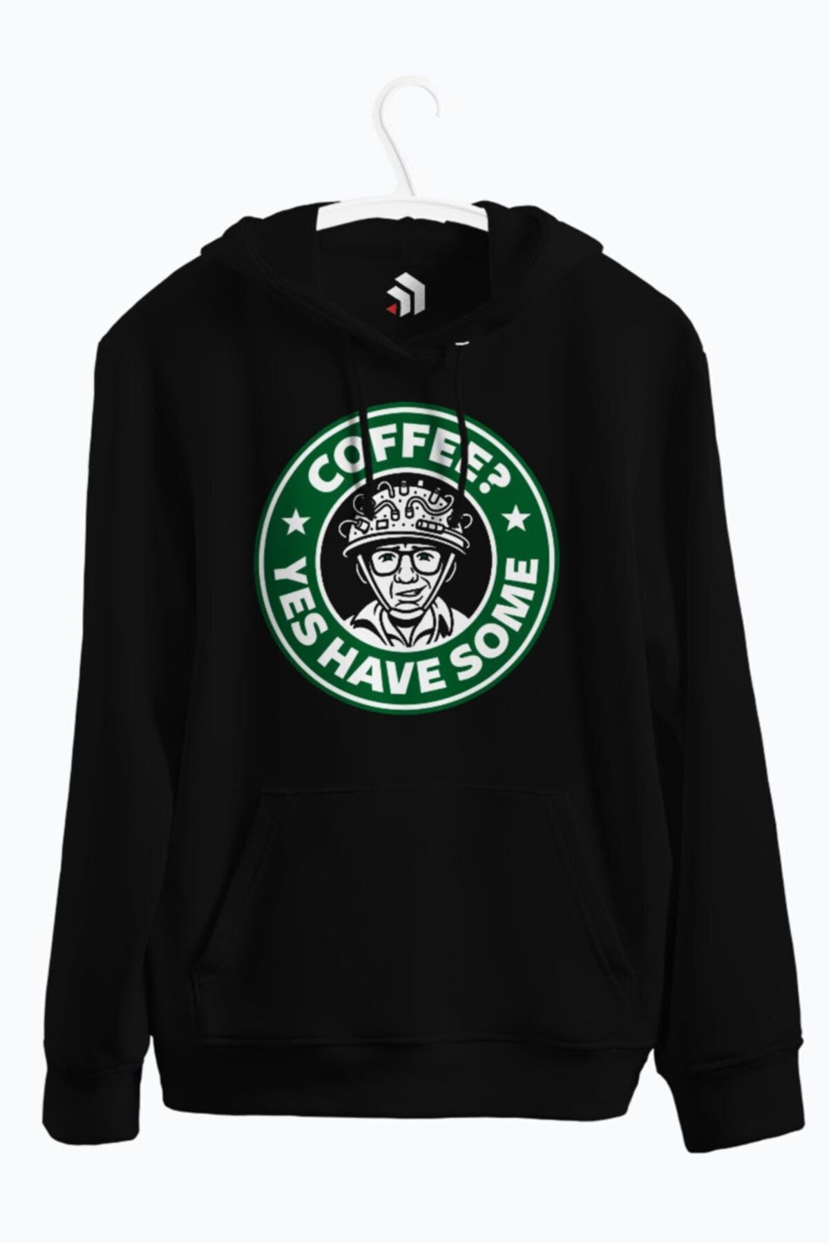 Yes Have Some! Ghostbusters Baskılı Kapüşonlu Sweatshirt