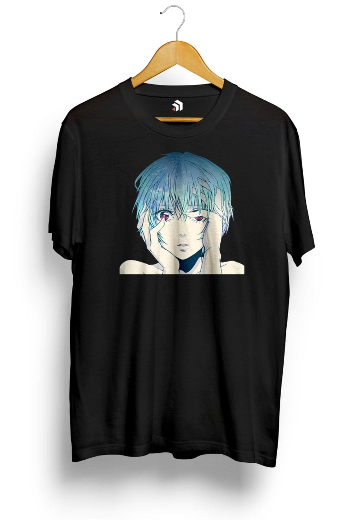 Rei Ayanami Evangelion Anime Baskılı Tişört