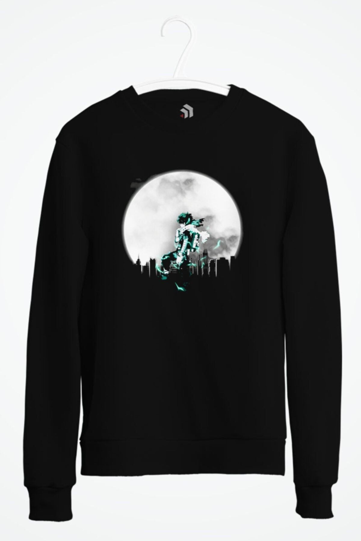A Hero's Journey Anime Albüm Baskılı Sweatshirt