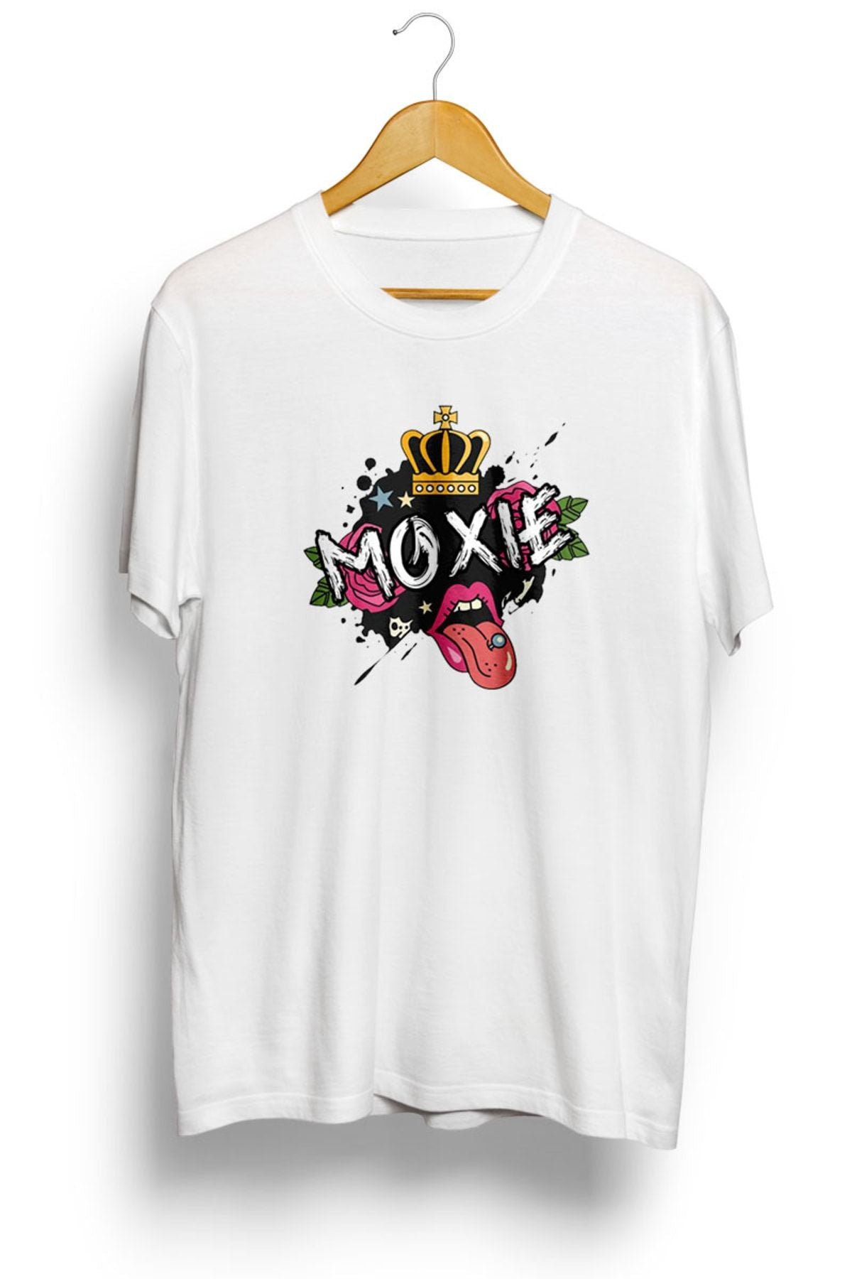 Moxie Baskılı Tişört