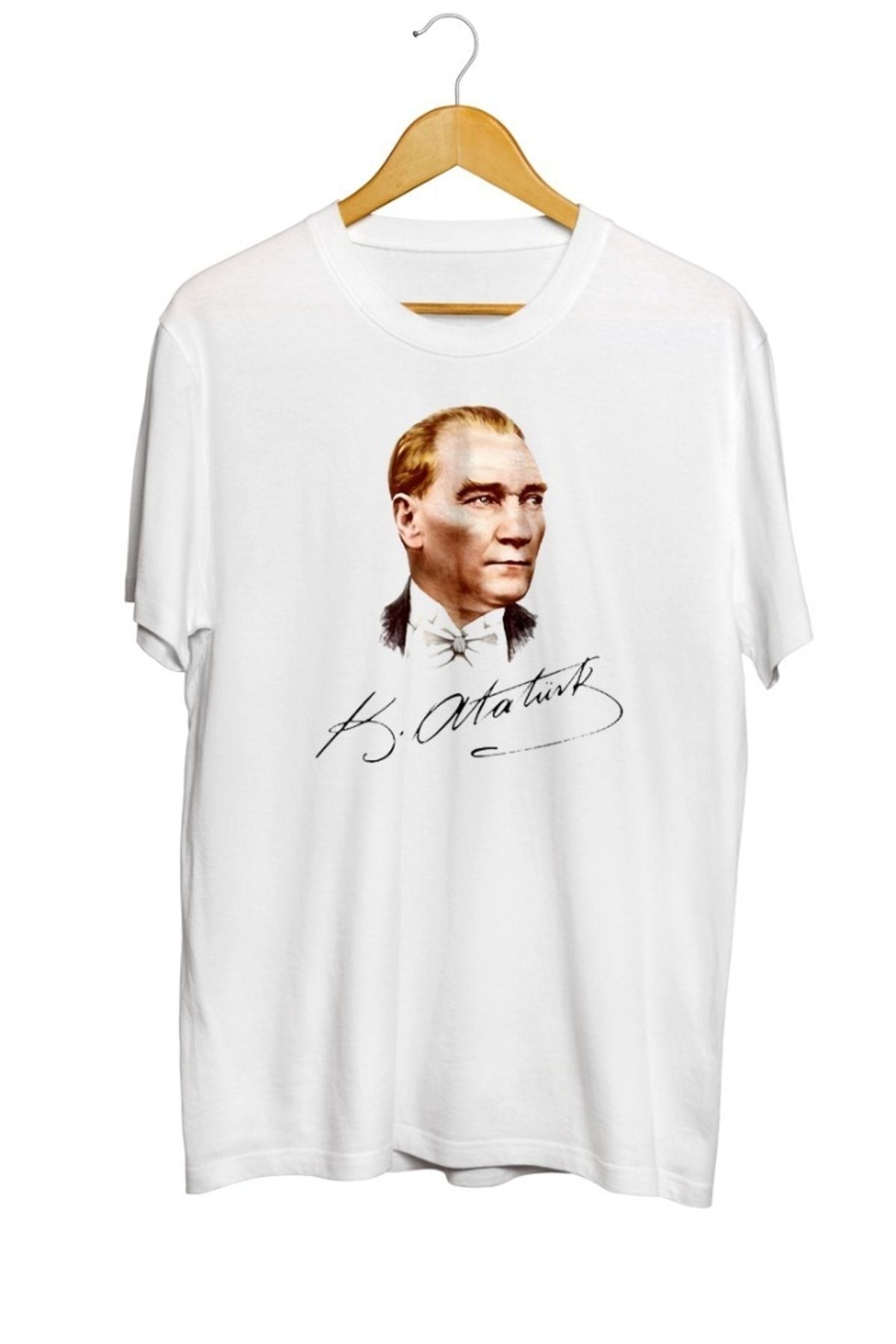 23 Nisan Mustafa Kemal Atatürk Baskılı Unisex Tişört